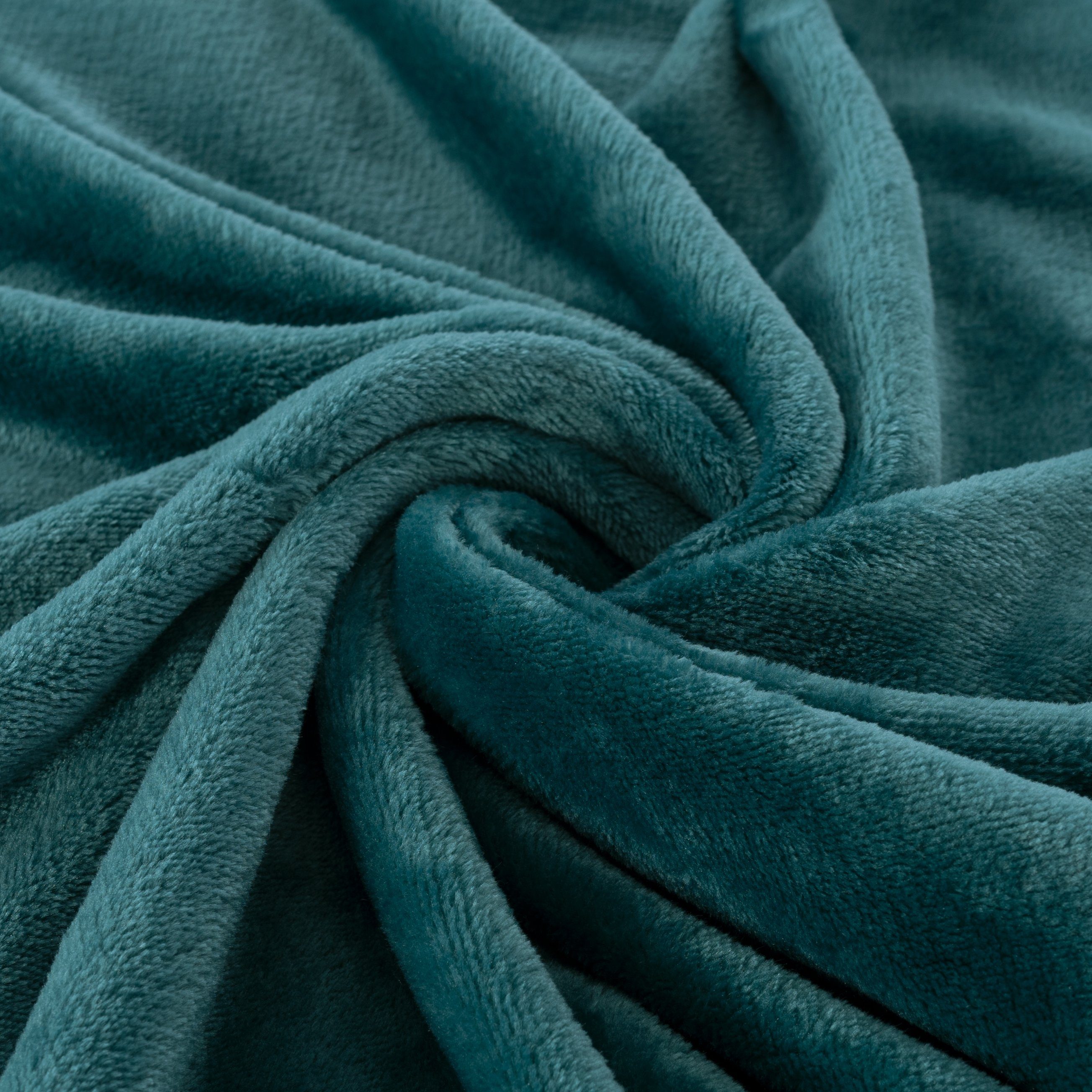 Wolldecke / 150x200cm / Kuscheldecke / Schlafdecke / Uni, Brilliant, Kuschelweich