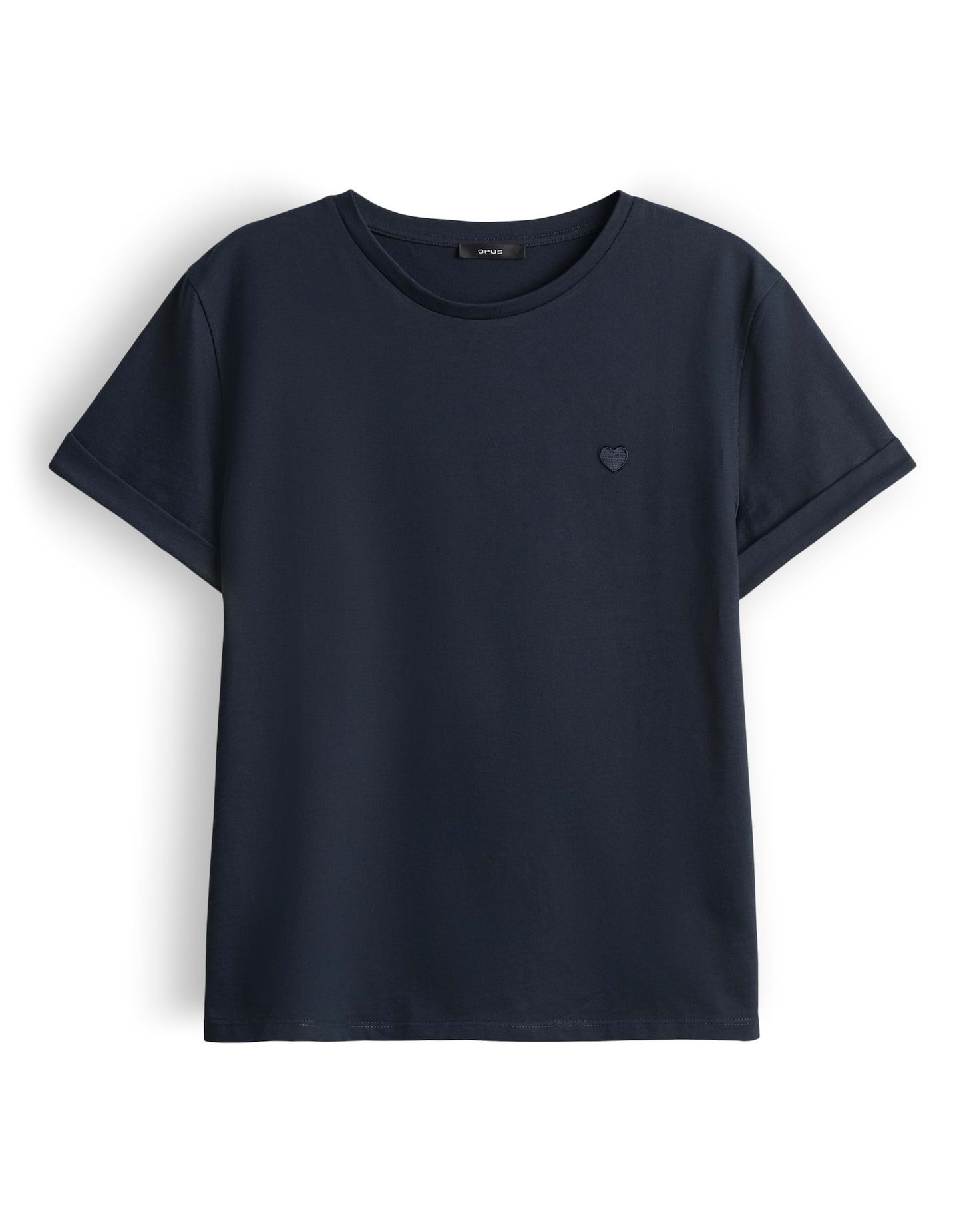 OPUS T-Shirt SERZ Regular T-Shirt aus Organic Cotton gerade geschnitten mit günstig online kaufen