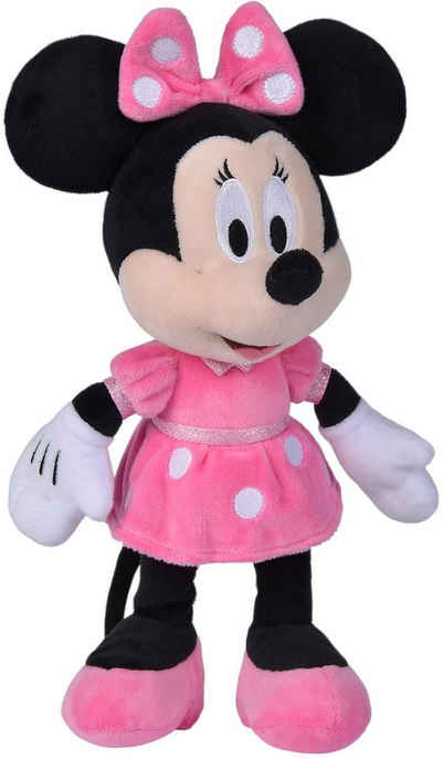 SIMBA Plüschfigur Stofftier Disney Minnie & Mickey Core Minnie pink 25cm 6315870227