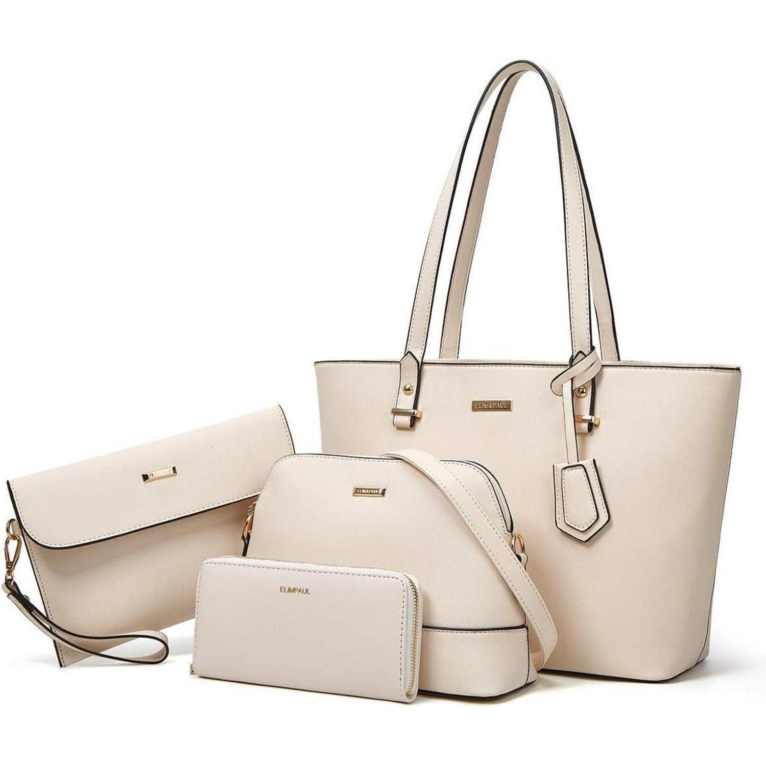 Handtasche Damen Handtasche Tote Schultertasche Umhängetasche Geldbörse Set