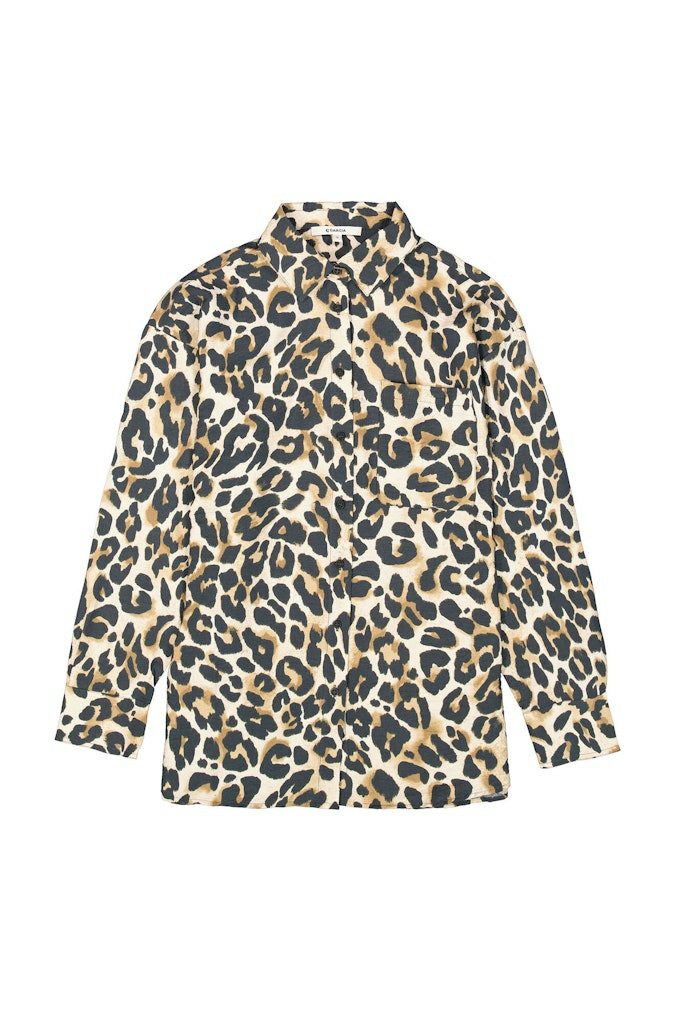 Garcia Langarmhemd für (1-tlg)