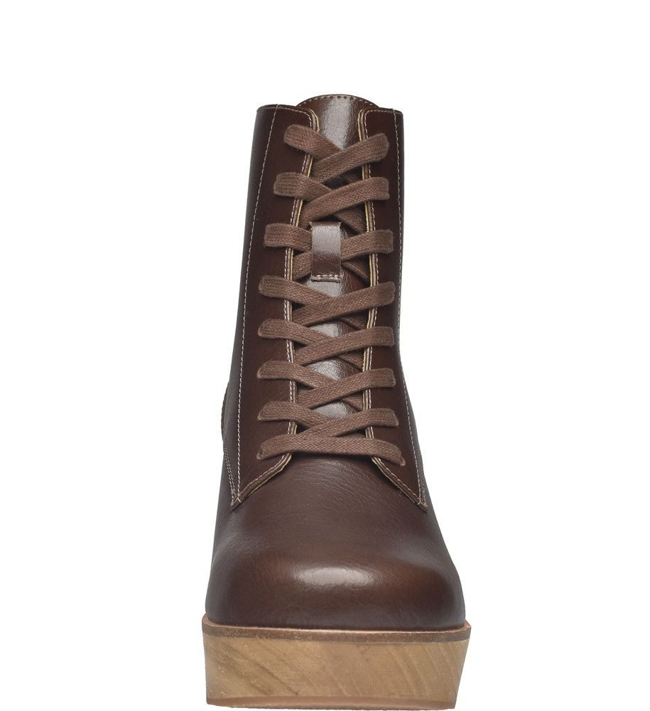 Sanita Wood-Colo Plateau Boot Stiefel