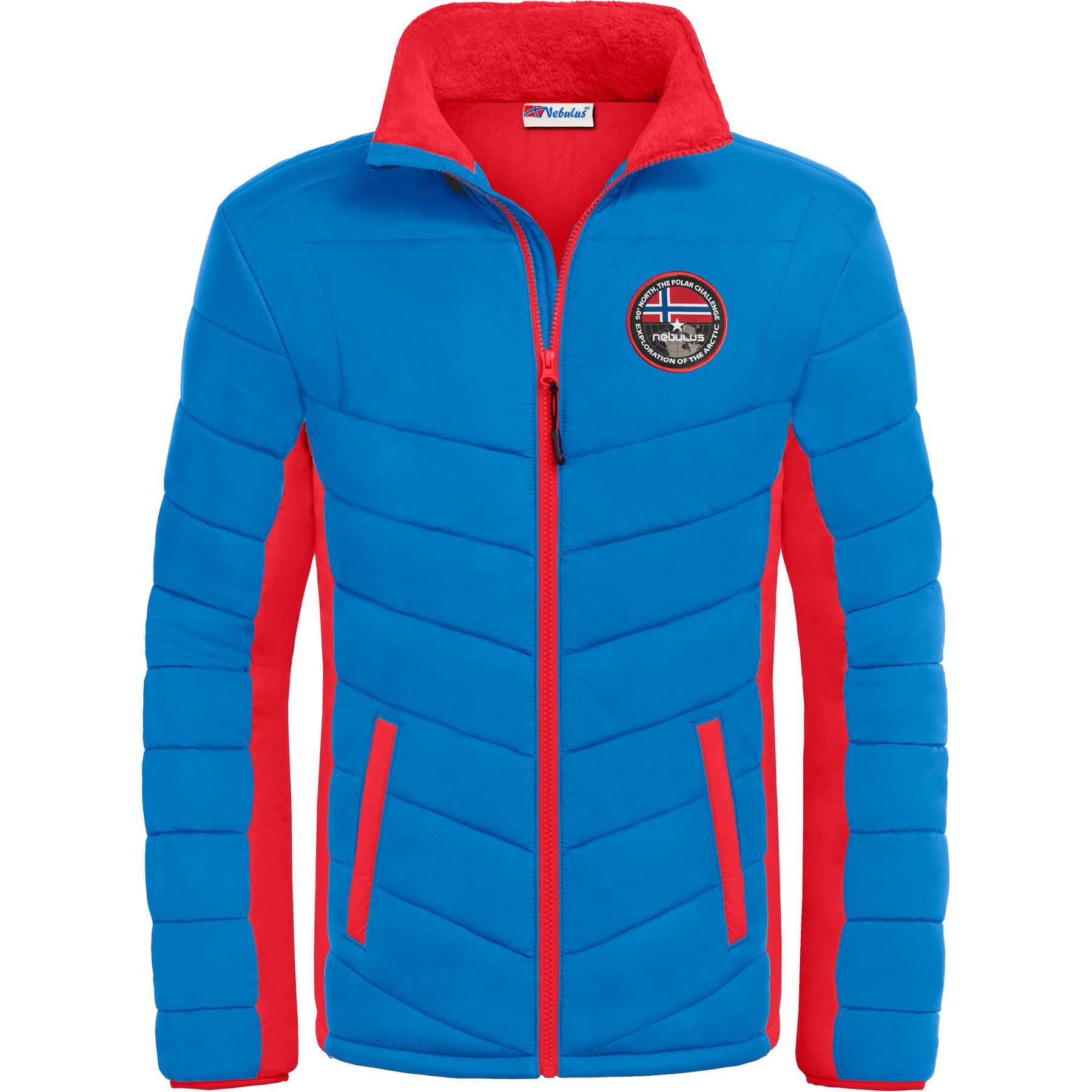 Nebulus Winterjacke GENIUS, P5857 - Herren, kobalt-rot, XXL günstig online kaufen