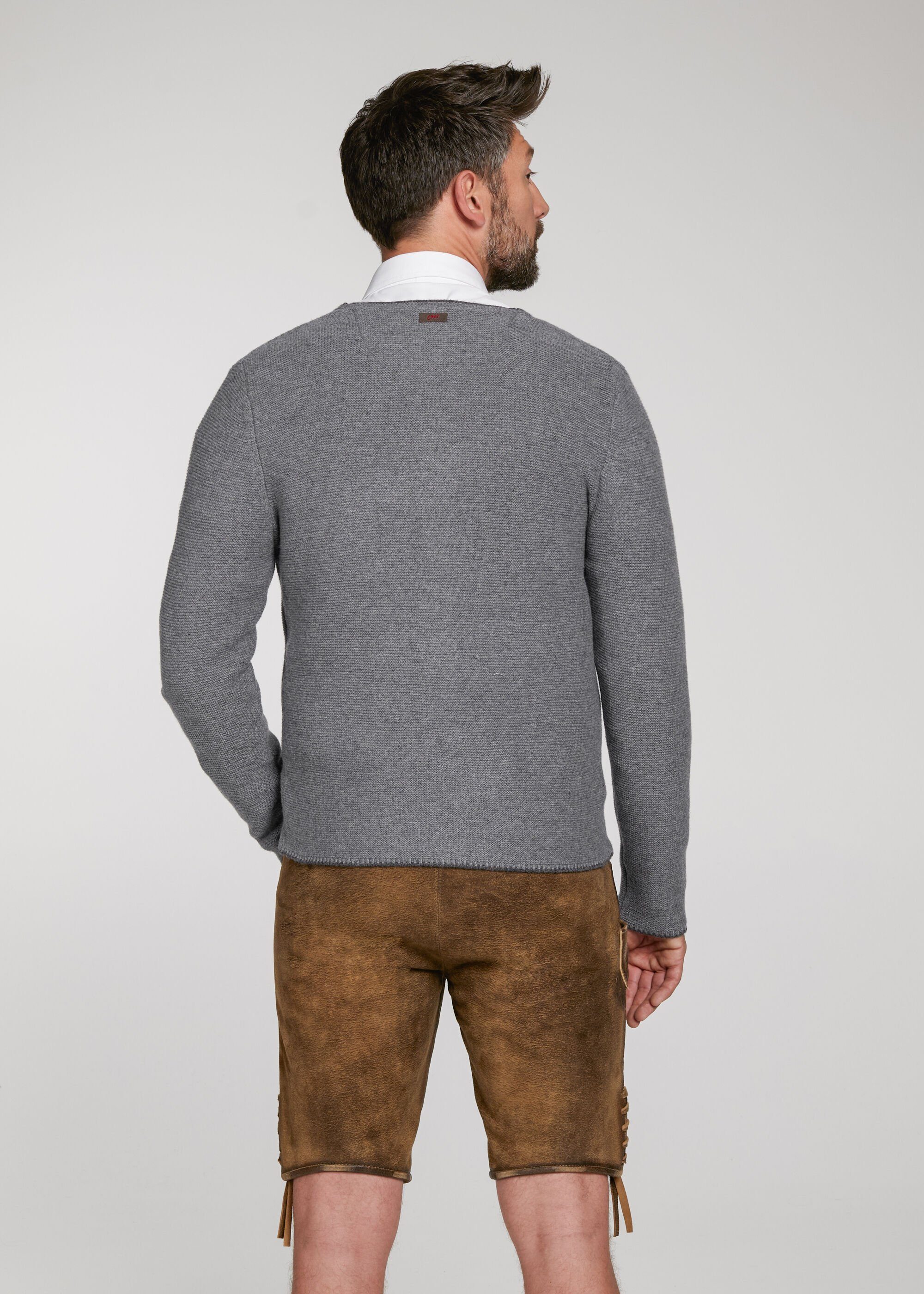 Spieth & Wensky Trachtenstrickjacke Pocking (1-tlg) mit Münzknöpfe