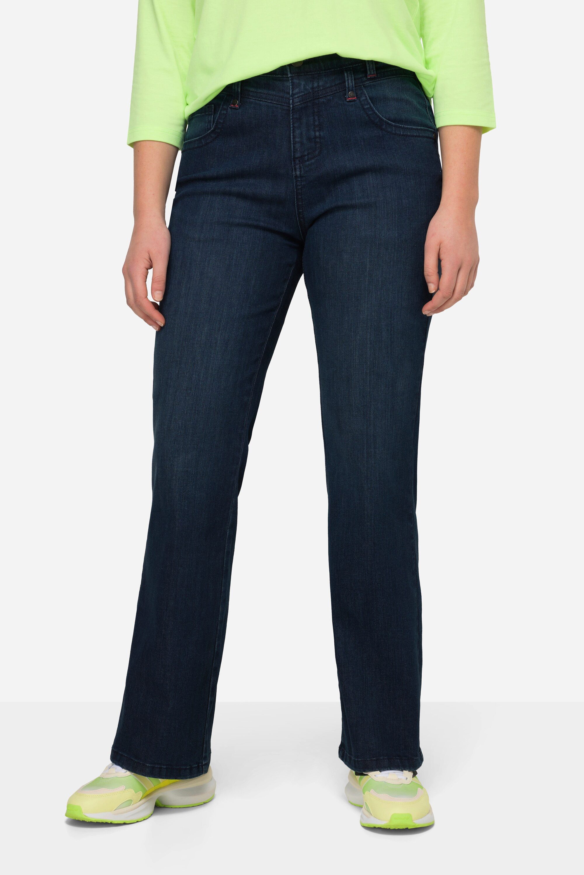 Laurasøn 5-Pocket-Jeans Jeans Straight Denim wide günstig online kaufen