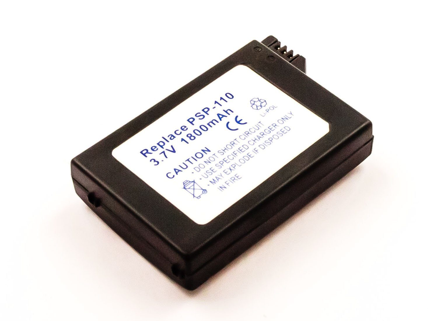 MobiloTec Akku kompatibel mit Akku St) Sony PSP1004 mAh (1 1800 Akku
