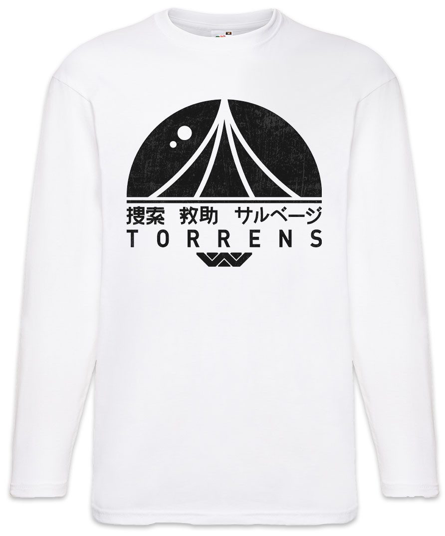 Urban Backwoods Langarmshirt Torrens A2 Langarm T-Shirt Prometheus USCSS Nostromo Alien Ripley (1-tlg) Aliens Weyland Corp Yutani
