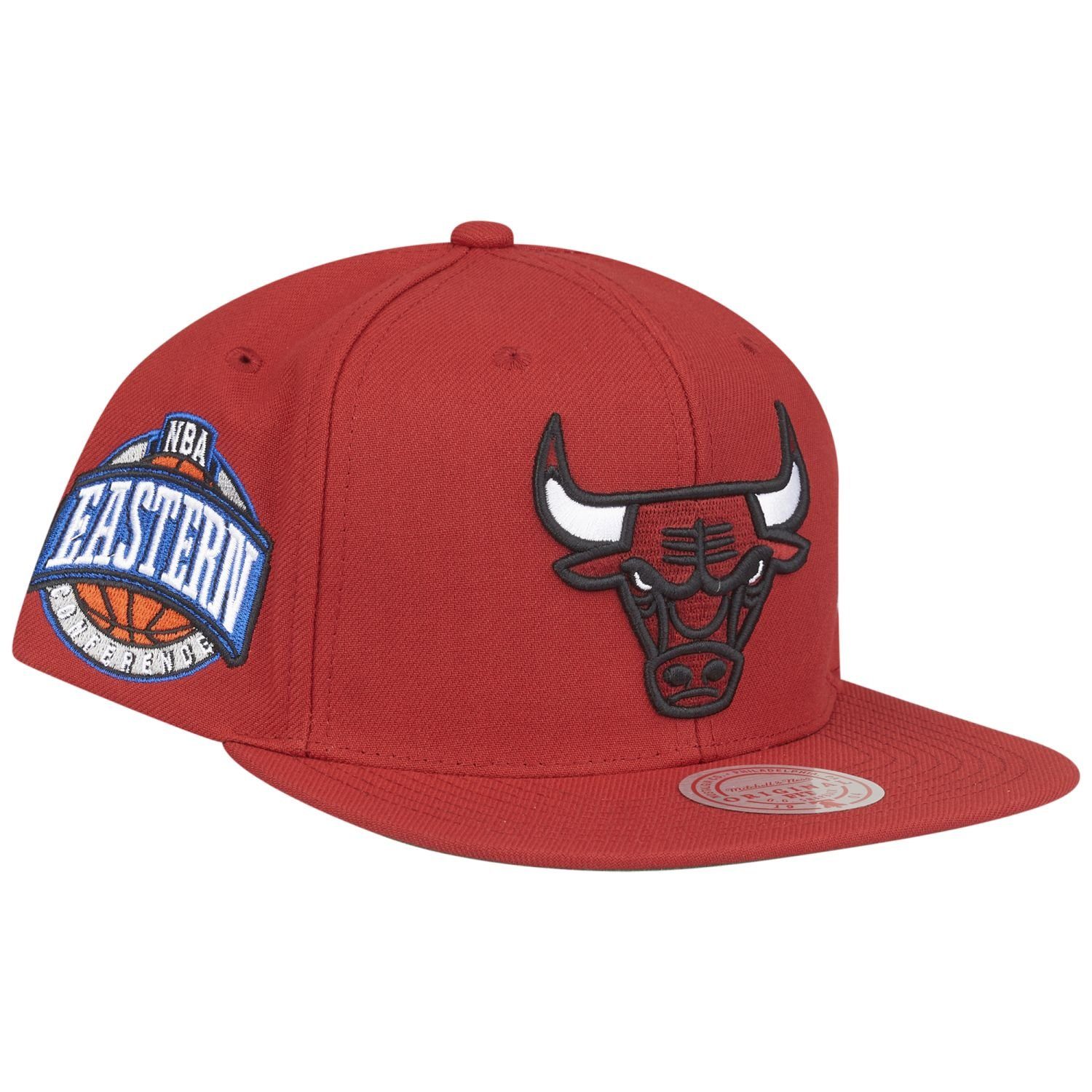 Mitchell & Ness Snapback Cap SIDEPATCH Chicago Bulls