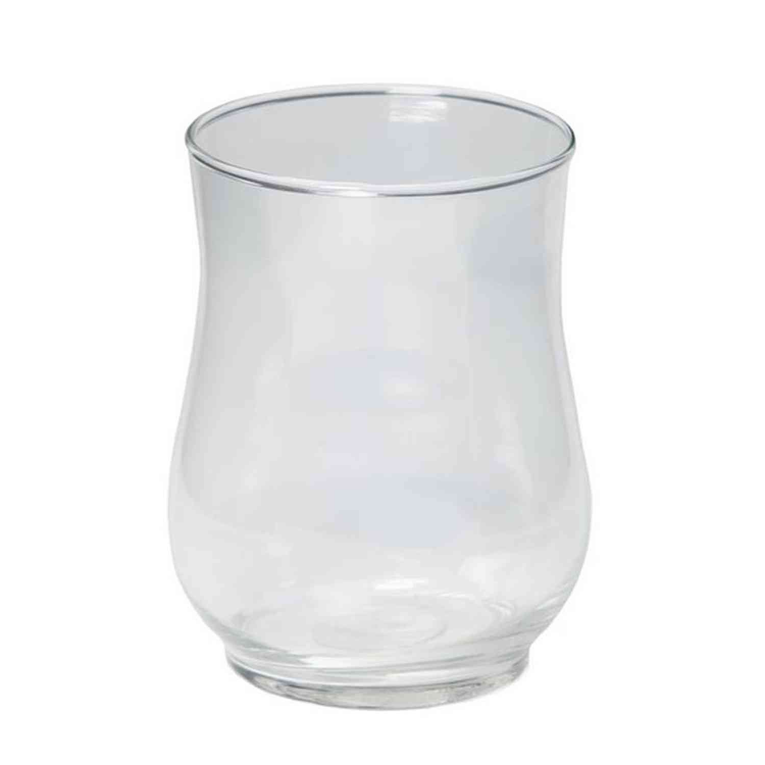 INNA-Glas Kerzenhalter Kerzenglas Lisa, Zylinder - rund, klar, 13cm, Ø 9cm - Kerzenhalter