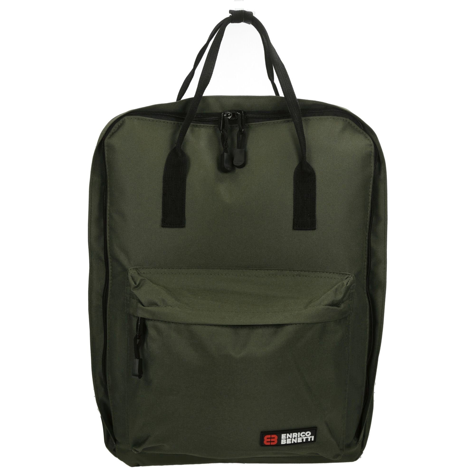 Christian Wippermann Umhängetasche Großer Herren Damen Rucksack Tasche Freizeit (1-tlg), Fahrradrucksack Kurier Rollup Bag
