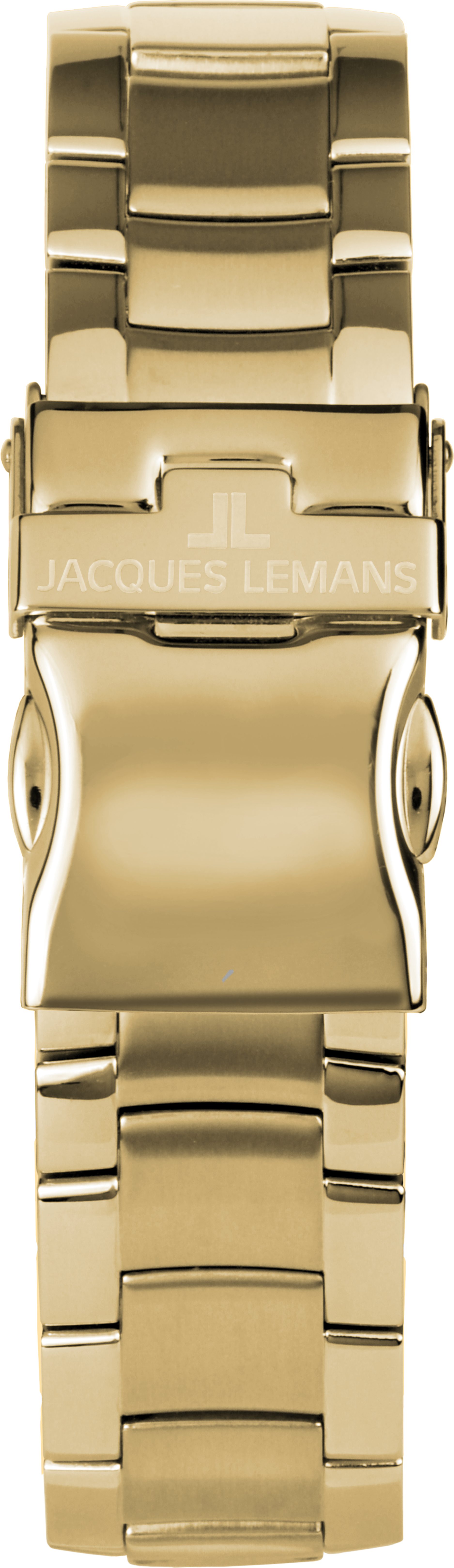 Jacques Lemans Quarzuhr Derby 1-2213O, Armbanduhr, Herrenuhr, Edelstahlarmband, analog, Wochentag, Mondphase