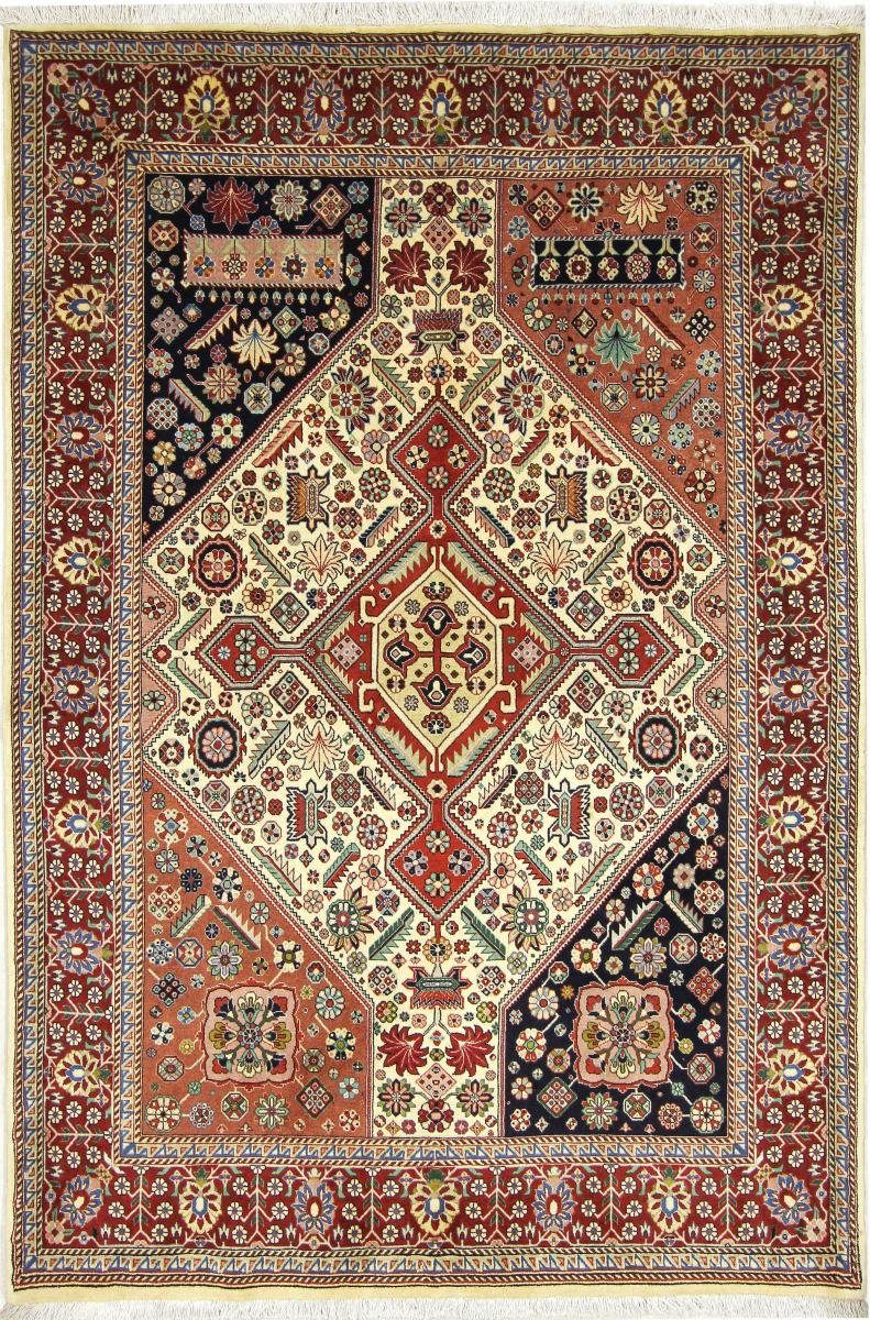 Orientteppich Ghashghai Sherkat 147x214 Handgeknüpfter Orientteppich, Nain Trading, rechteckig, Höhe: 12 mm