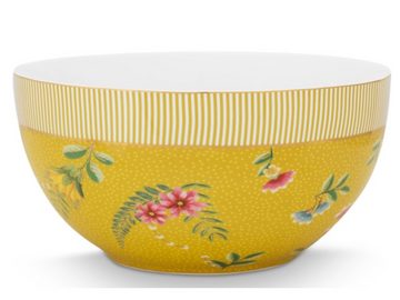 PiP Studio Schale La Majorelle Bowl gelb 18 cm, Porzellan, (Schüsseln & Schalen)