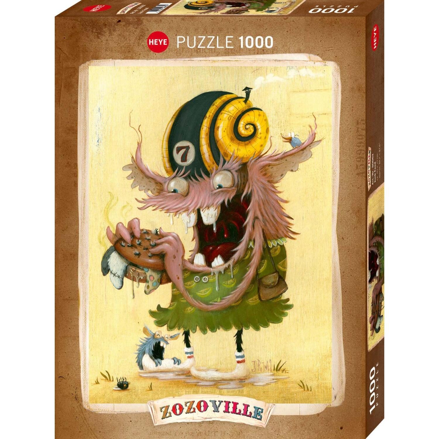 HEYE Puzzle Junk Food, 1000 Puzzleteile