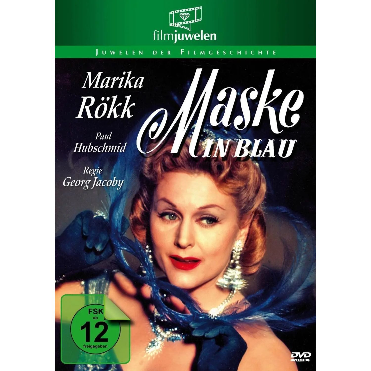 DVD Maske in Blau