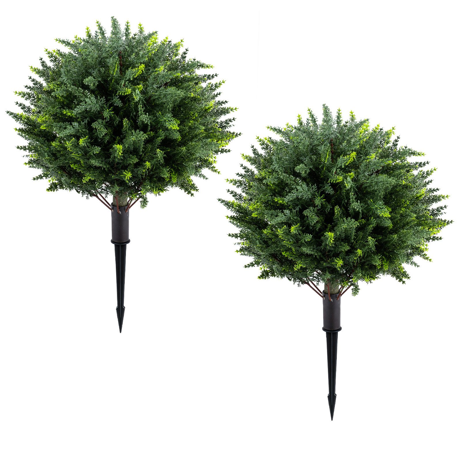 Kunstbaum Zypresse, COSTWAY, Höhe 70 cm, Immergrüne, Sonnenschutz & Lichtbeständig