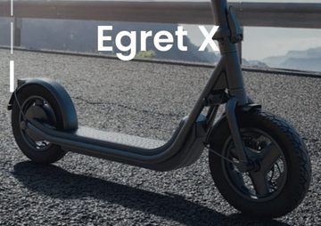 Egret E-Scooter Ten V3X E-Scooter 10 Zoll luftbereift Elektro Scooter Roller 30km reichweite, 28,00 km/h, extra lange Reichweite, 28 km/h