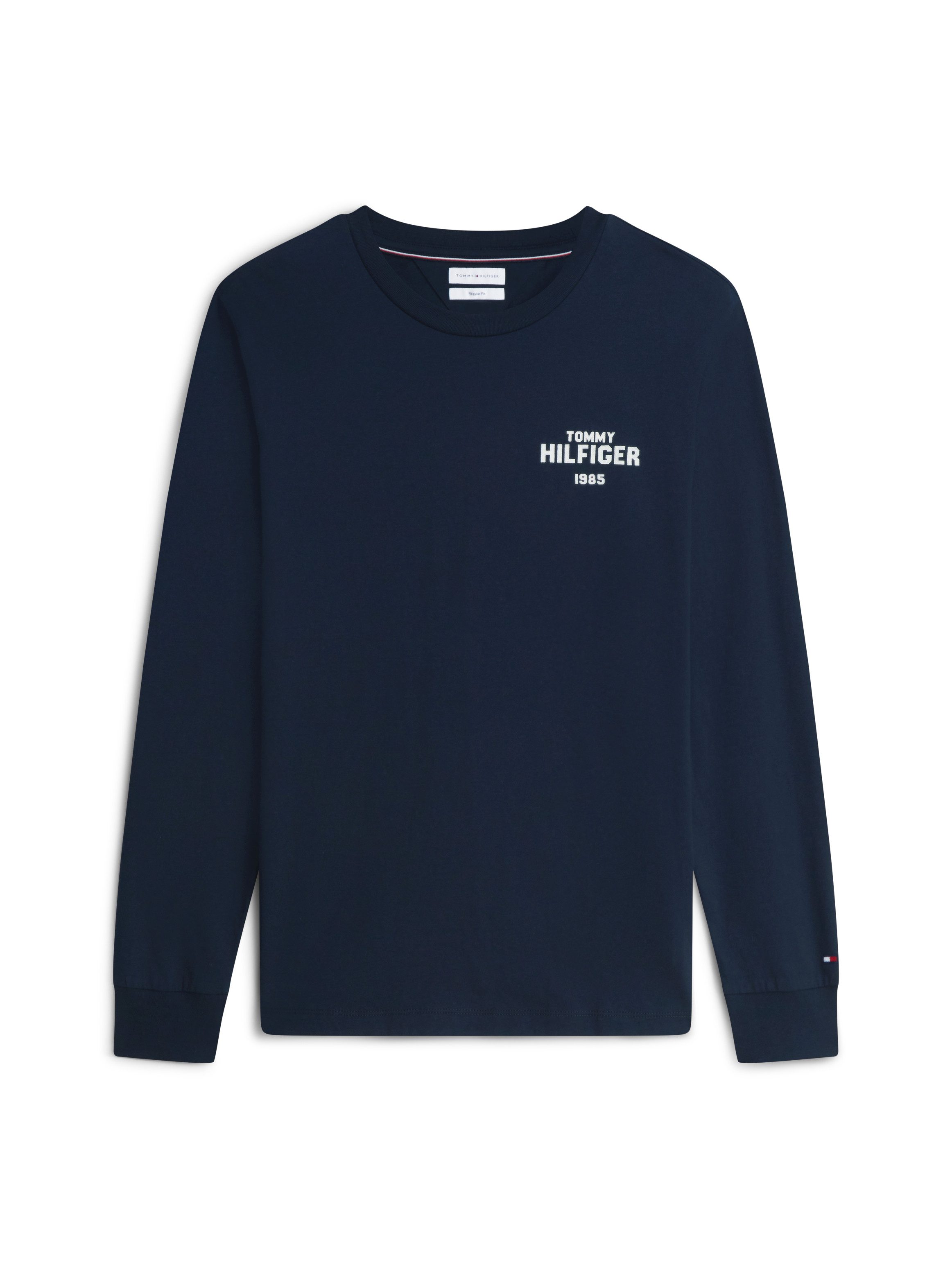 Tommy Hilfiger Langarmshirt HILFIGER 1985 GRAPHIC – Bild 5 von 5