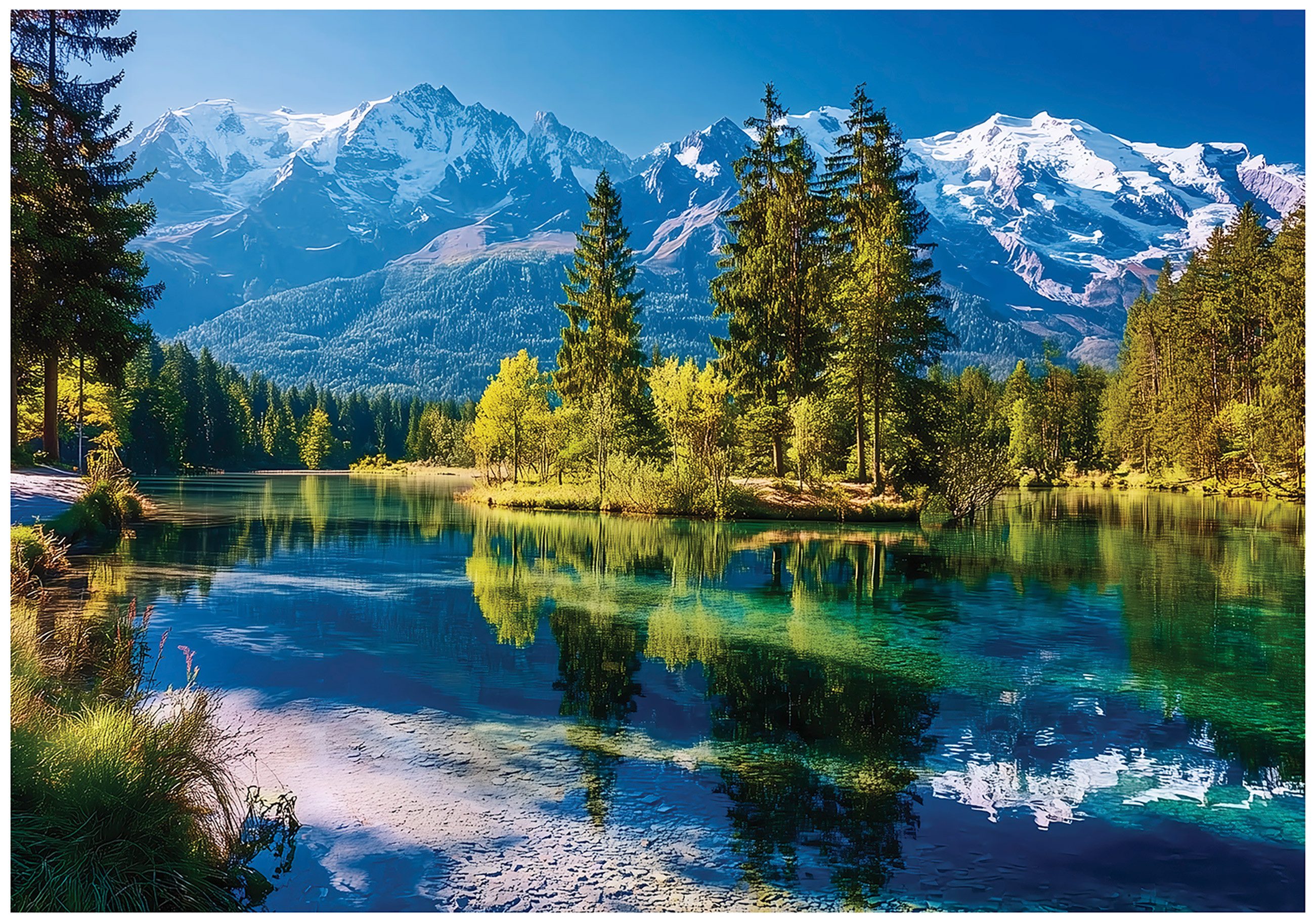 Wallarena Fototapete Gebrige See Natur Vlies Tapete Wohnzimmer Schlafzimmer günstig online kaufen