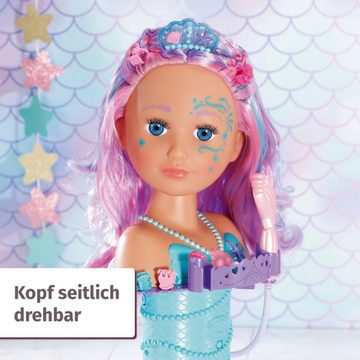 Baby Born Frisier- & Schminkkopf Sister Styling Head Meerjungfrau, mit elektronischer Brause