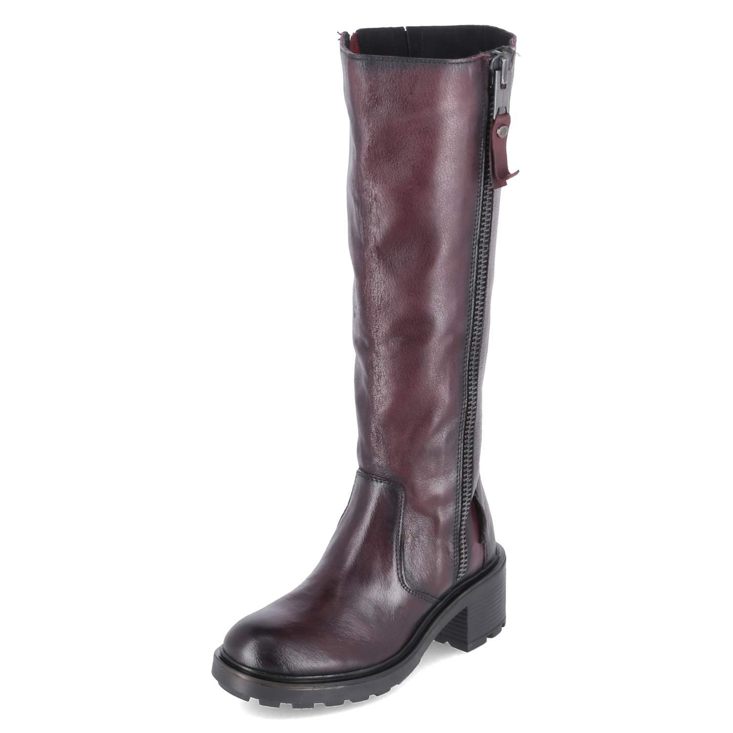 Bullboxer Bullboxer 6RF0091201 6200 Damen Leder bordeaux Stiefelette günstig online kaufen