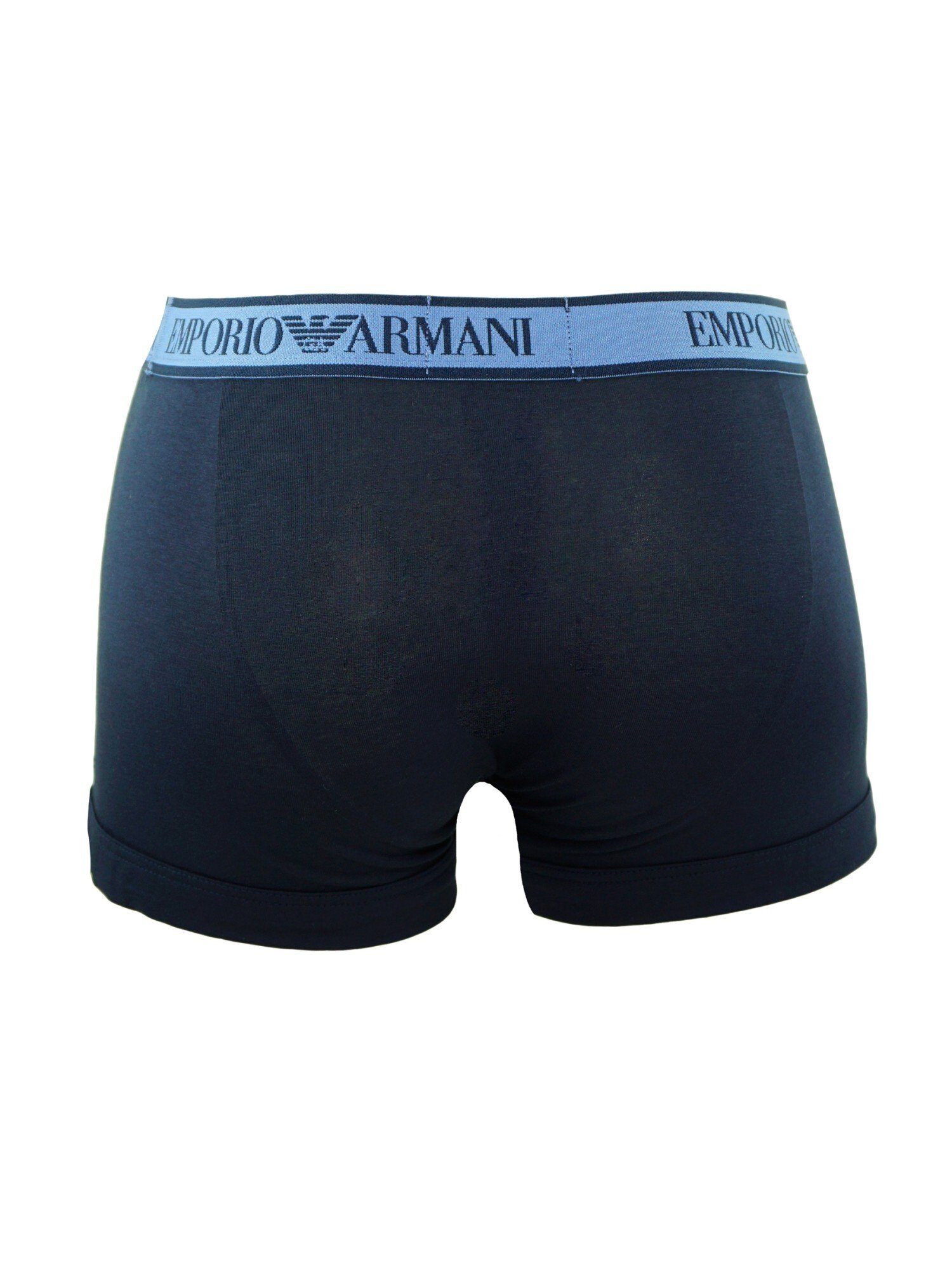Blau Boxershorts Emporio Armani Trunks Shorts (3-St) Knit Pack 3