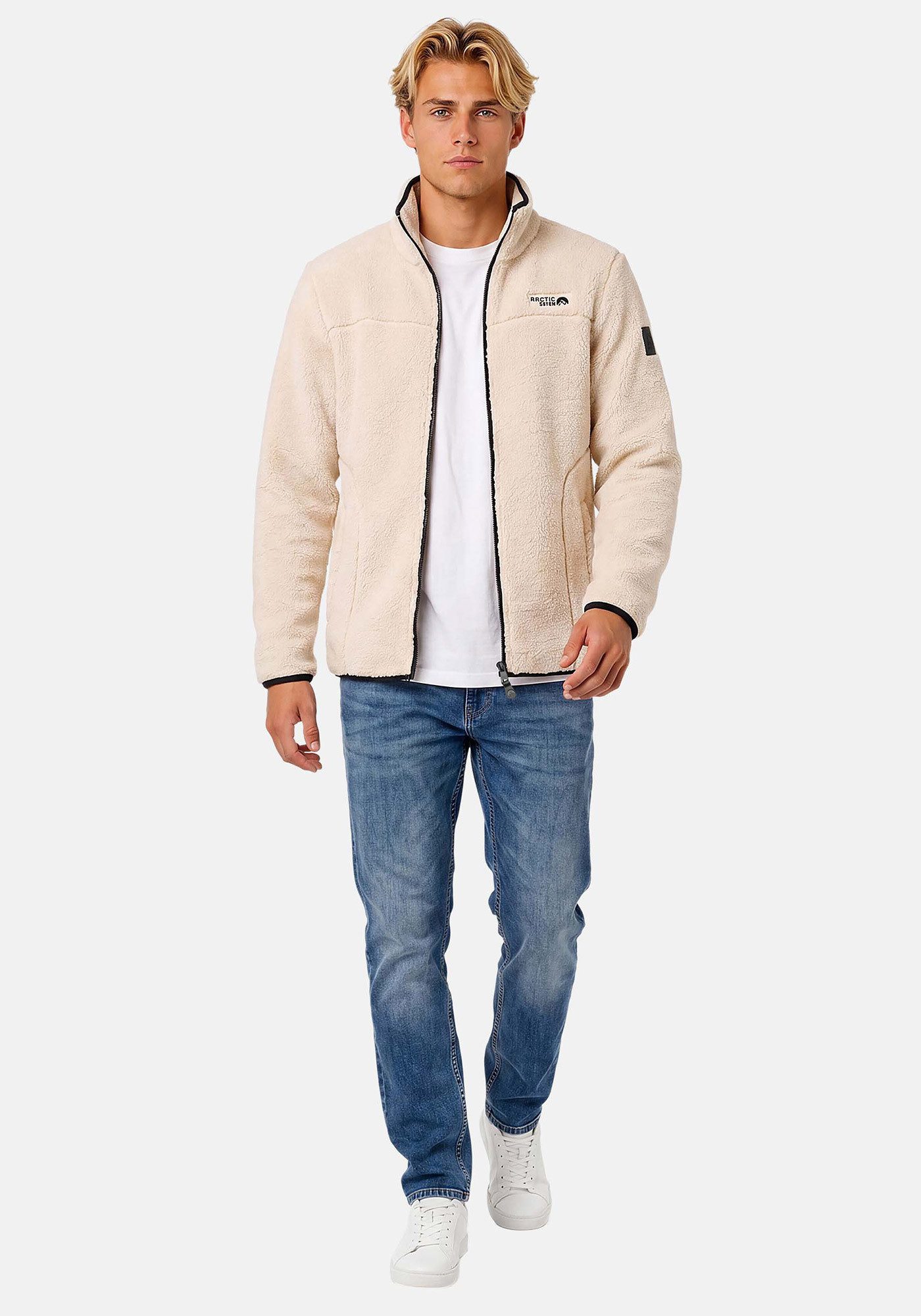 Arctic Seven Fleecejacke ASWarmy Aus hochwertigem Sherpa-Fleece