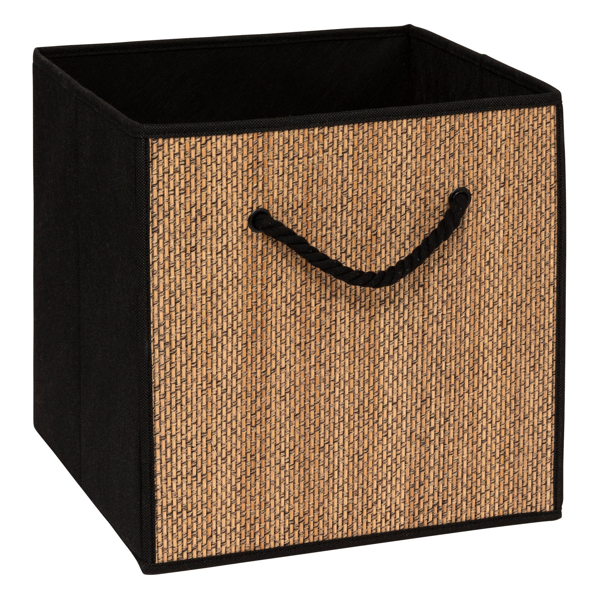 5five Simply Smart Aufbewahrungsbox Aufbewahrungsbox aus Textil TIDY mit Griff, 31 x 31 x 31 cm