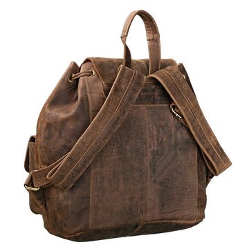 STILORD Cityrucksack "Larissa" Vintage Rucksack Leder Damen