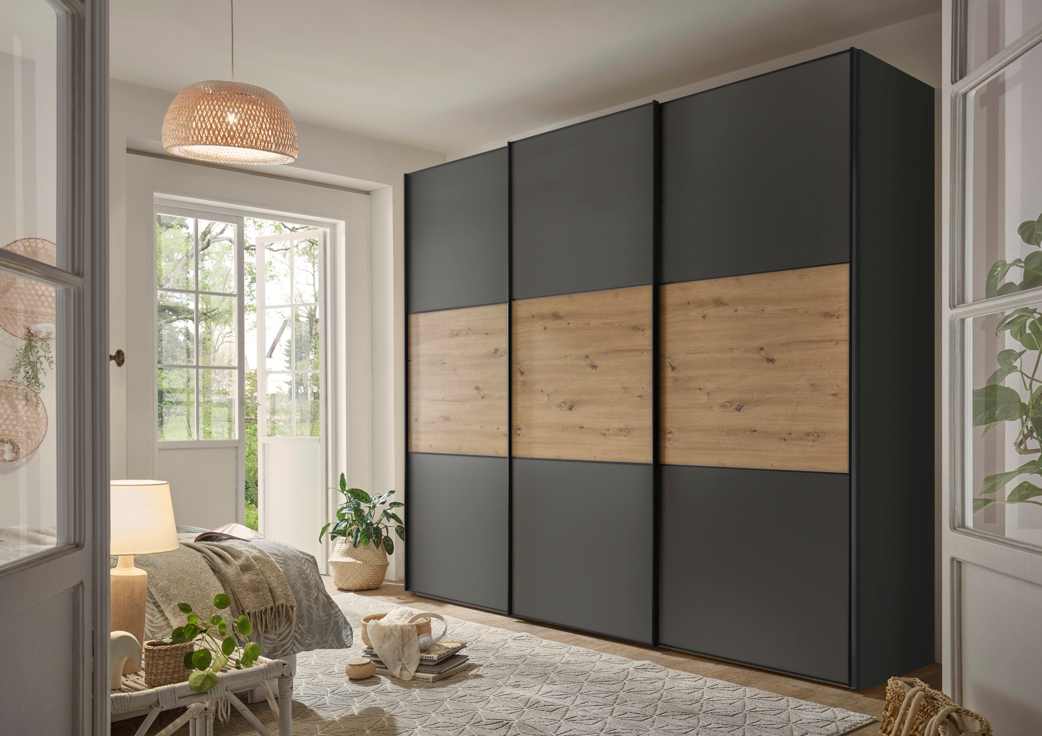 STAUD Schwebetürenschrank Includo, Made in Germany, mit vier verschiedenen Ausstattungsvarianten