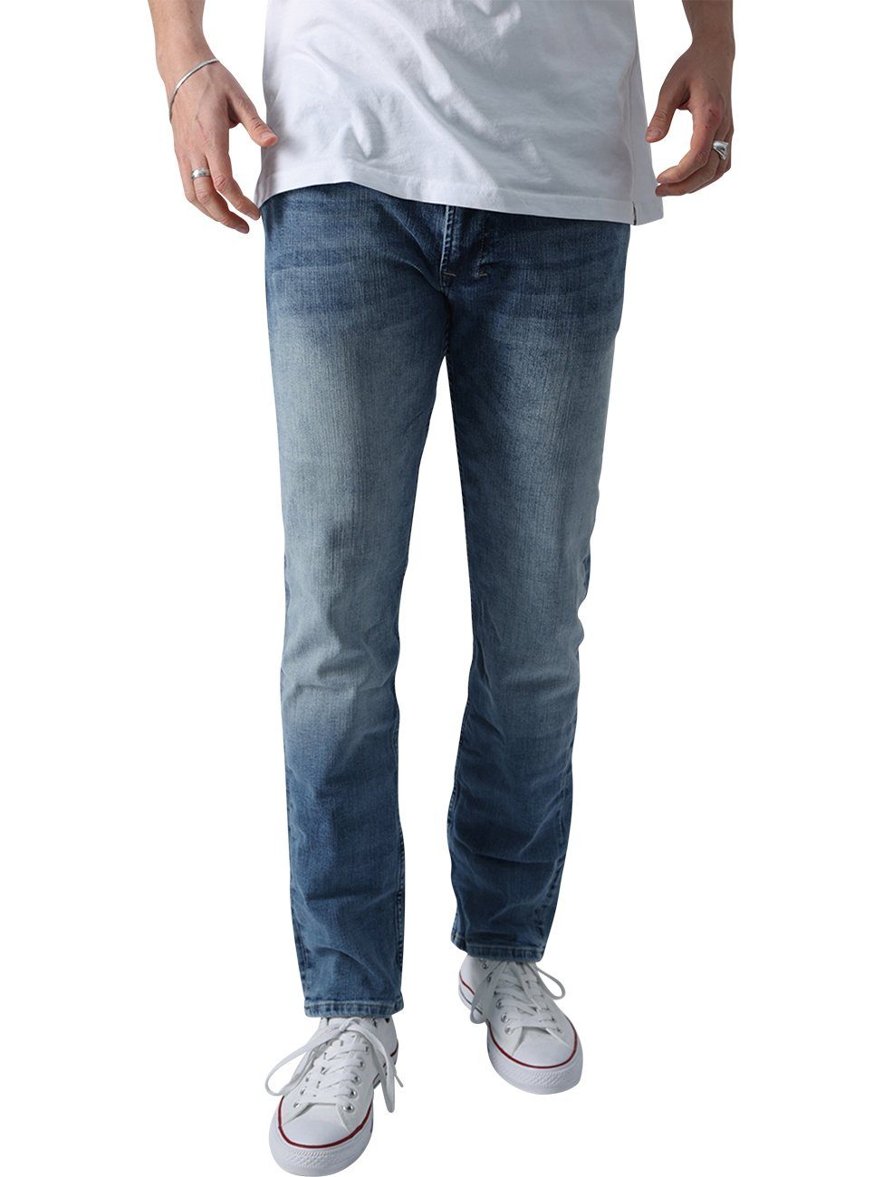 Miracle of Relax-fit-Jeans Denim Blue mit Rabick THOMAS Stretch