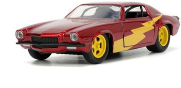 JADA Modellauto Modellauto H.R.DC The Flash Chevy Camaro mit Figur 1:32 253253003