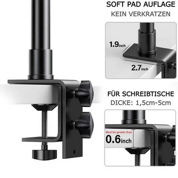 TronicXL KlemmStativ Halterung Kamera Tisch Ständer DSLR Tischstativ Kugelkopf Klemmstativ