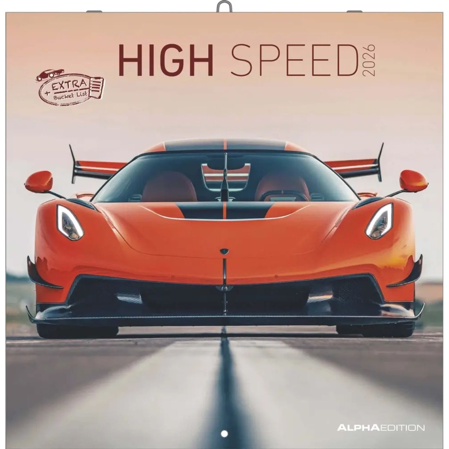 Alpha Edition Wandkalender Alpha Edition - High Speed Kalender 2026 - Broschürenkalender 30×30...