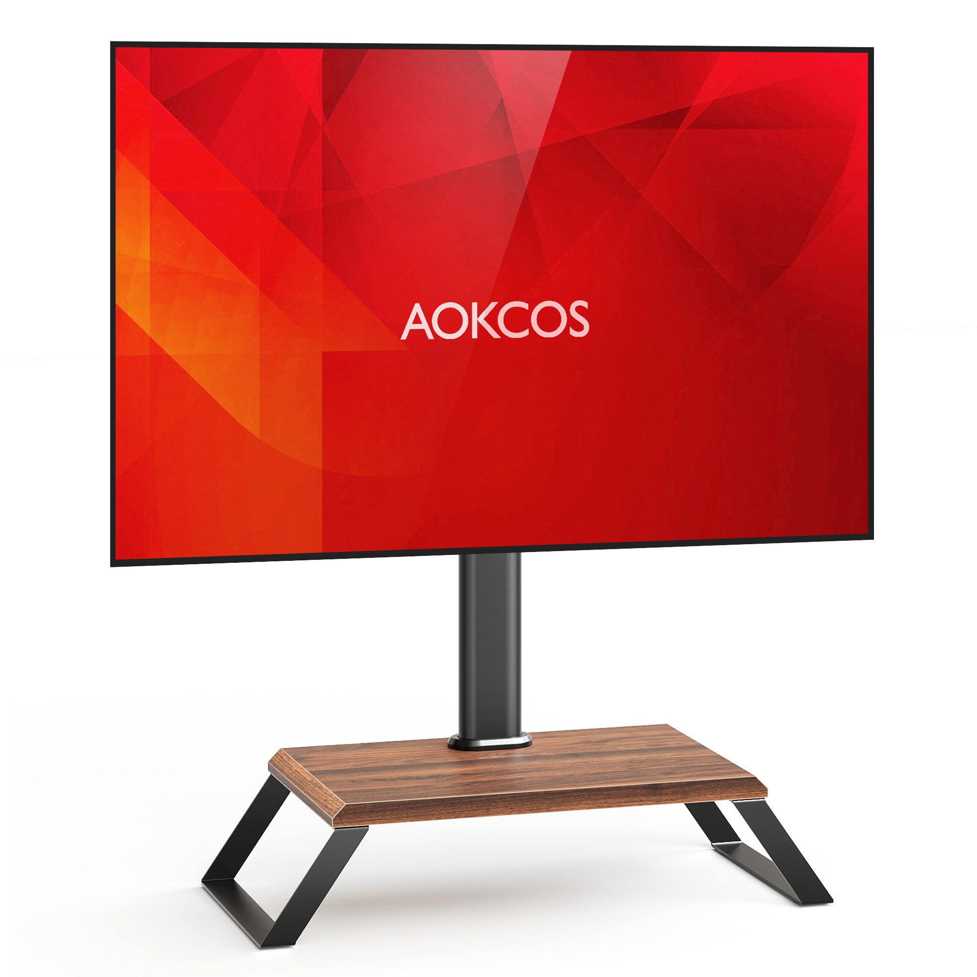 AOKCOS TV-Ständer, (bis 55 Zoll, mit Ablage)