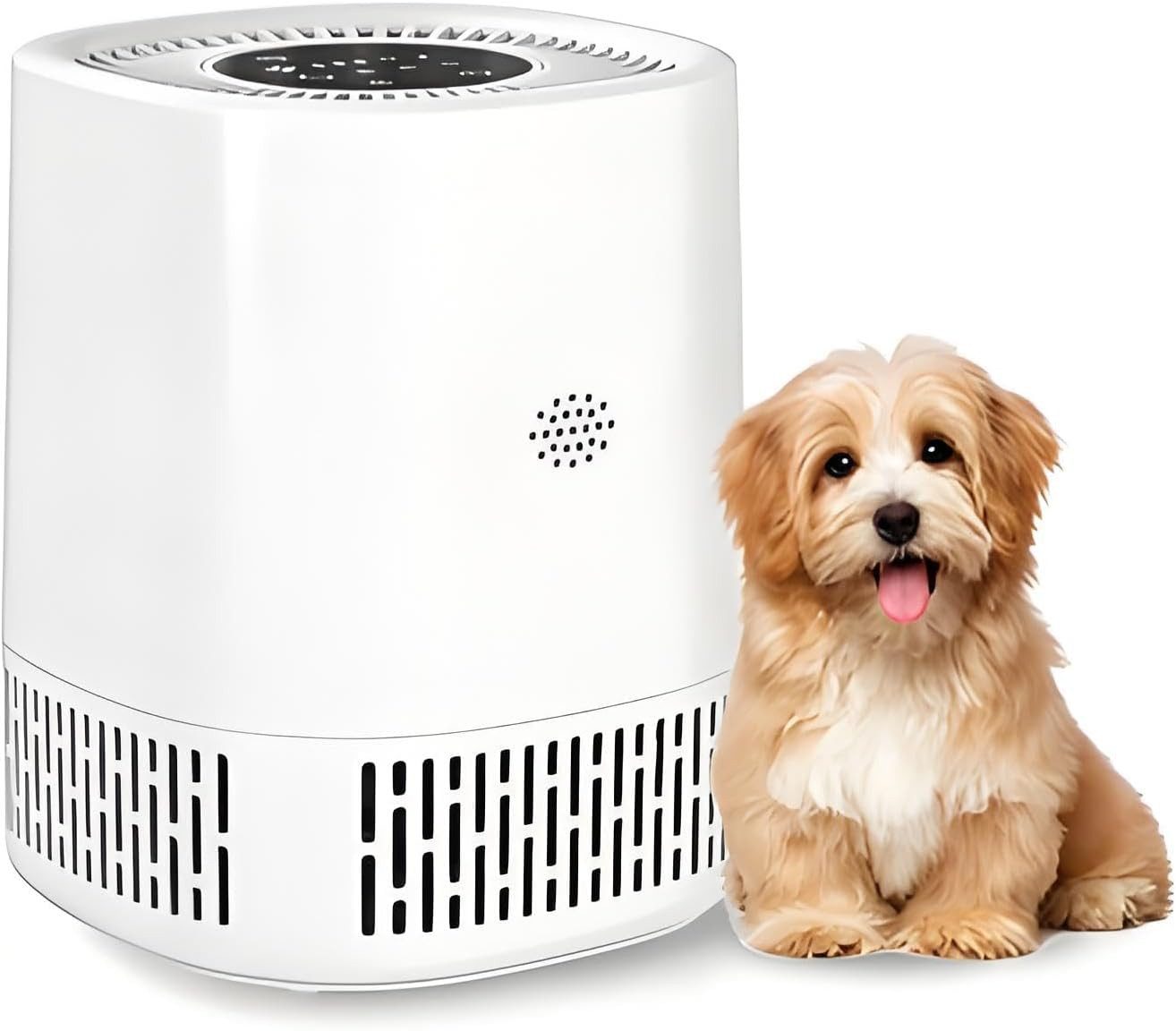 GarveeMore Luftreiniger für Allergiker, H13 HEPA Filter, 23dB leise, Kindersicherung, Timer