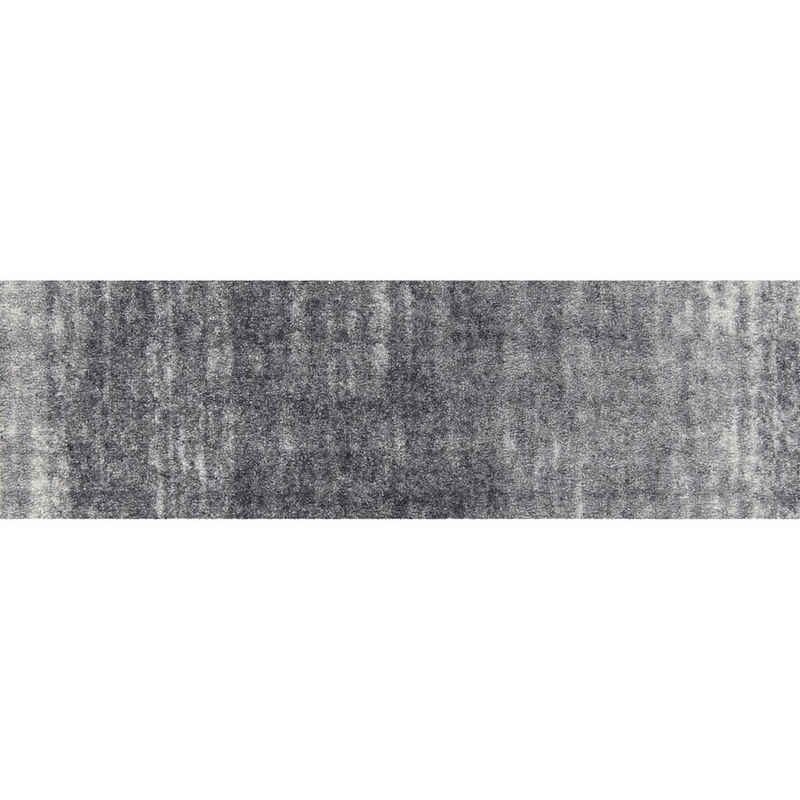 Fußmatte »Salonloewe Fußmatte randlos Ronny Stripes grey 035x120 Minimatte«, Salonloewe, Höhe 7 mm