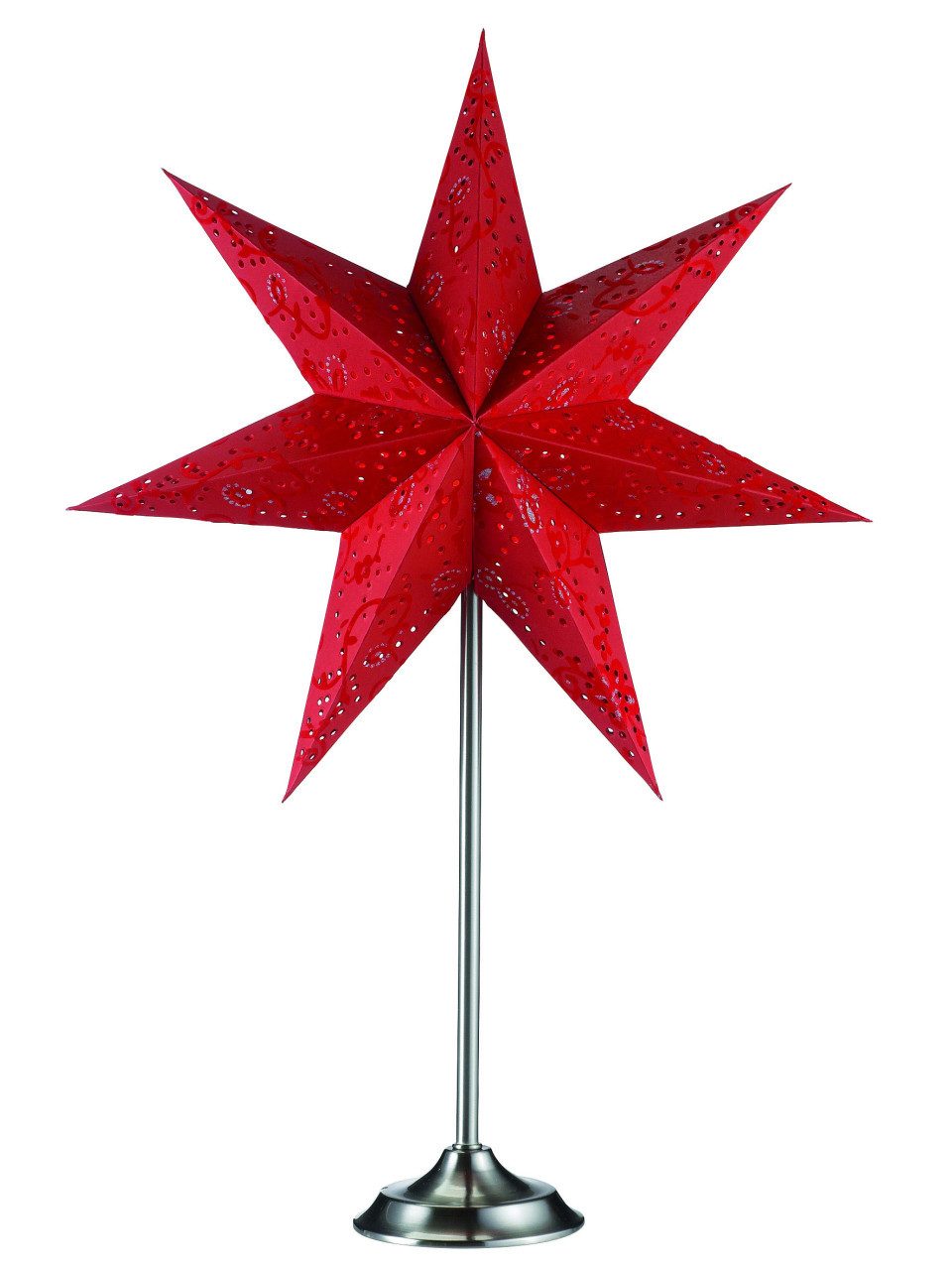 Markslöjd Dekofigur Markslöjd Papier-Standstern Aratorp rot, Ø 45 x 64 günstig online kaufen