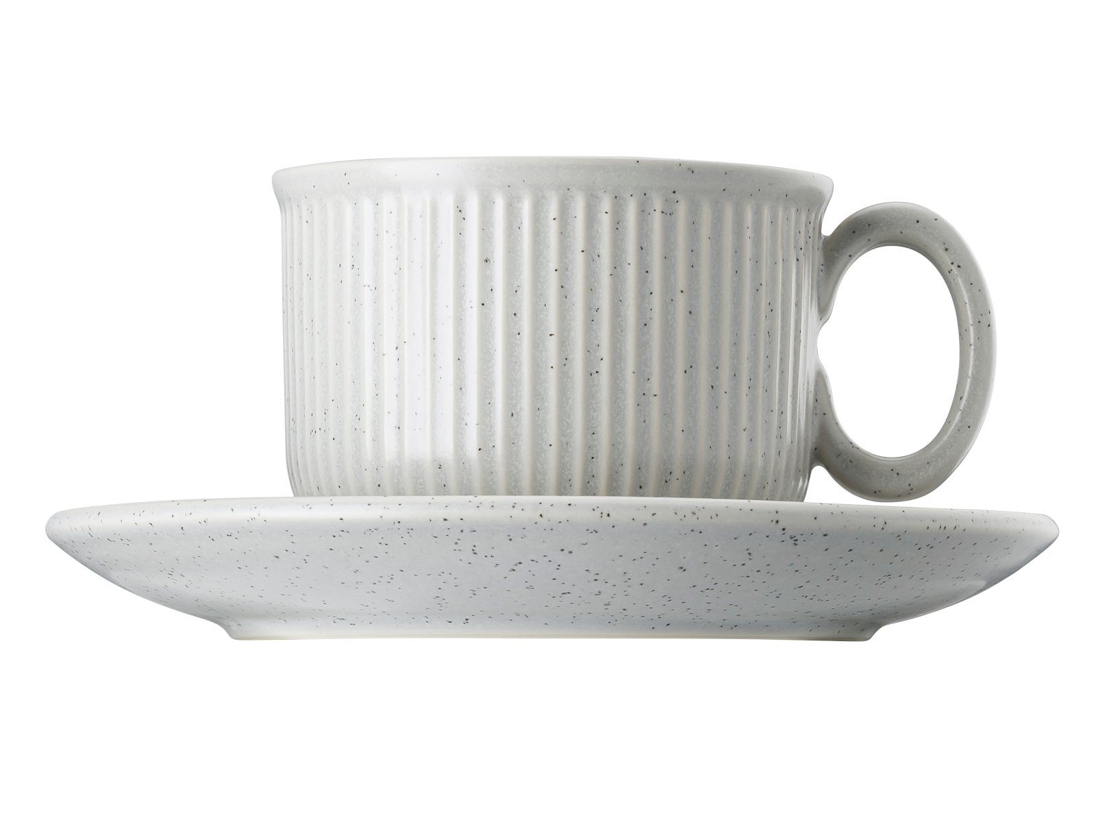 Thomas Porzellan Tasse Clay Rock Kombitasse 2tlg., Steinzeug
