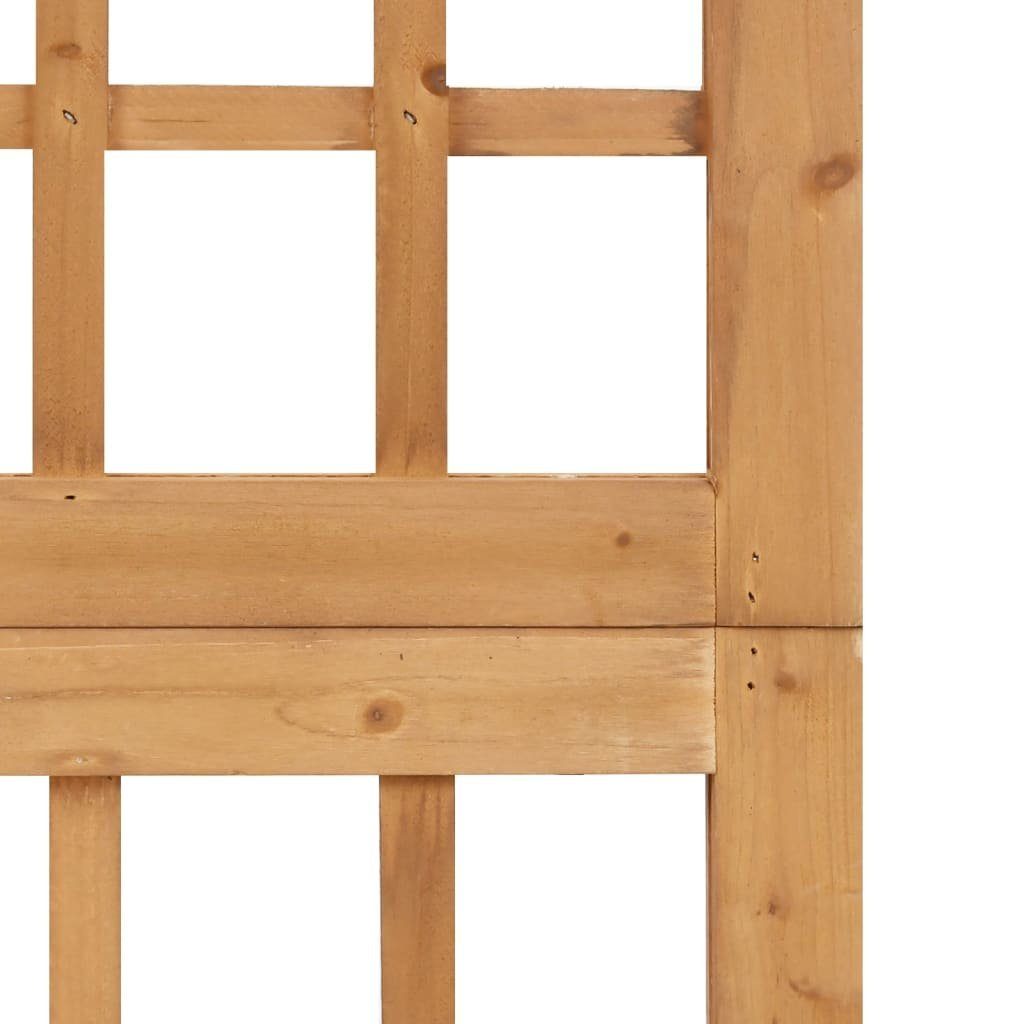 Paravent/Spalier 3-tlg. Raumteiler Massivholz furnicato Tanne 121x180,5 cm