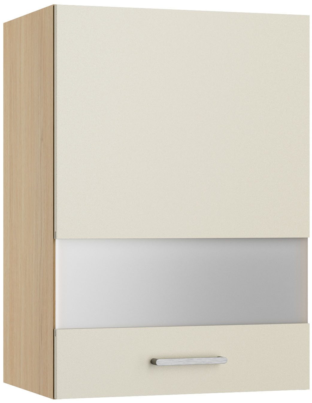 KOCHSTATION Hängeschrank KS-Lucy Breite 50 cm, mit 1 Segmentglastür, 2 Einlegeböden, Soft-Close