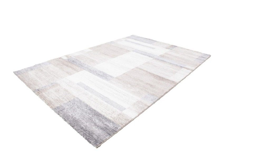 modern Rechteckig, Teppich 16 LALEE, Teppich beige-silberfarben, gemustert, Höhe: pflegeleicht mm, Design,