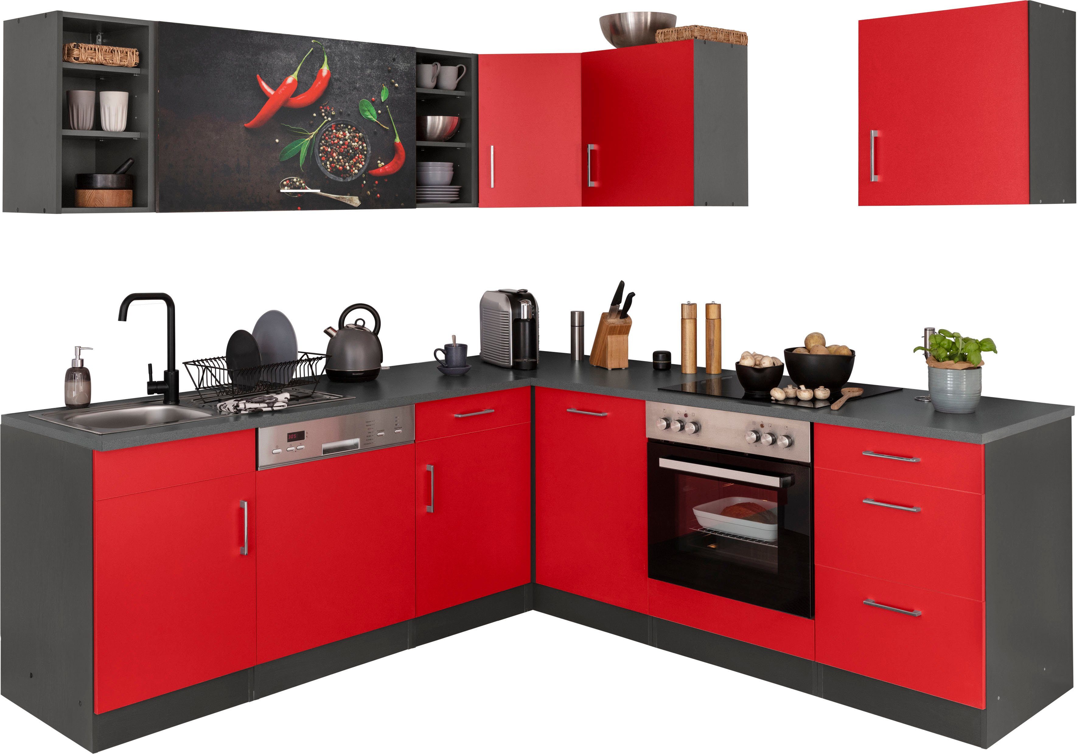 KOCHSTATION Küchenzeile KS-Paris – Küchen mit einzigartigen Fotomotiven auf günstig online kaufen
