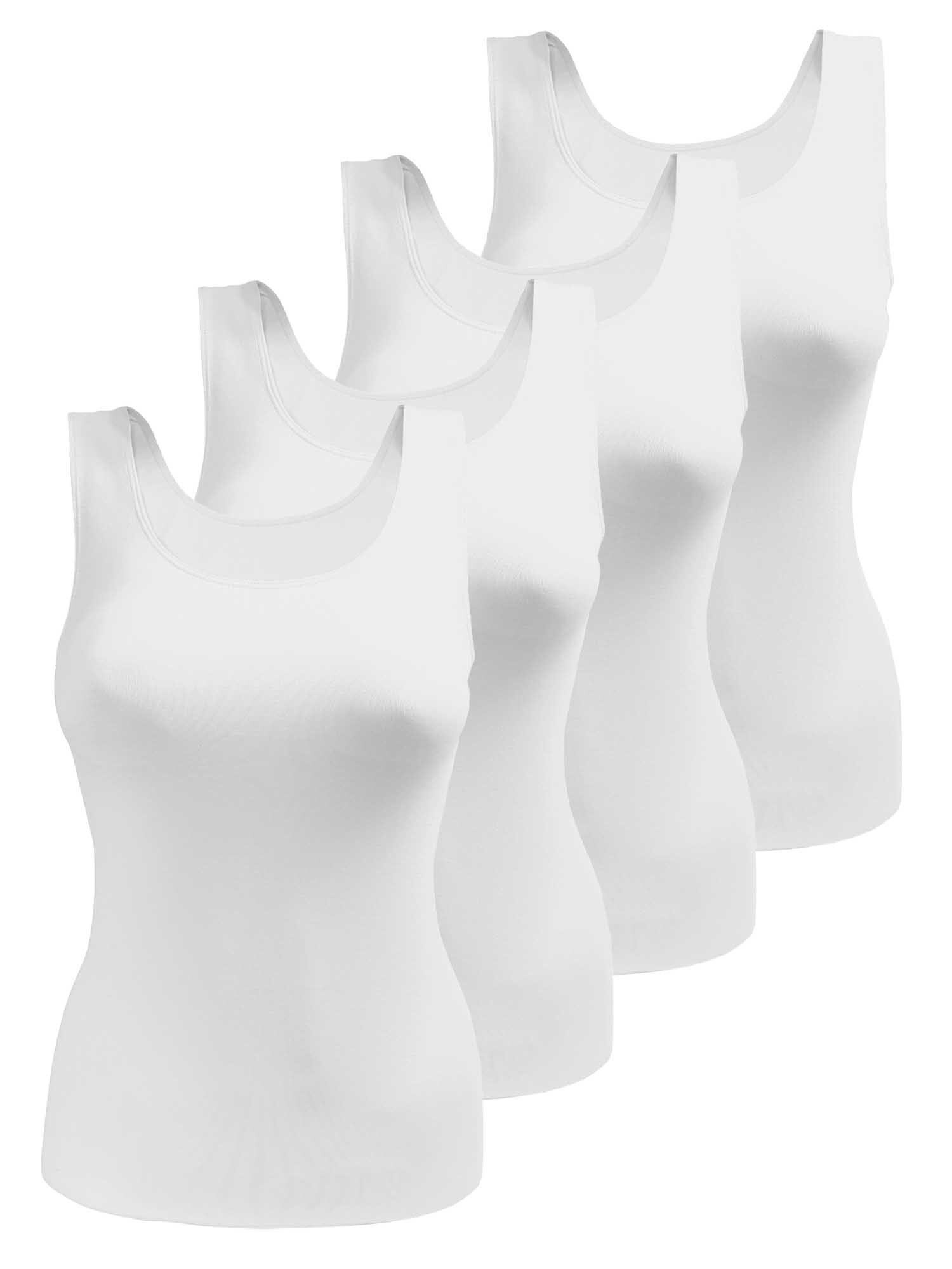 Yenita® Unterhemd Tank Top (4-St) in günstig online kaufen