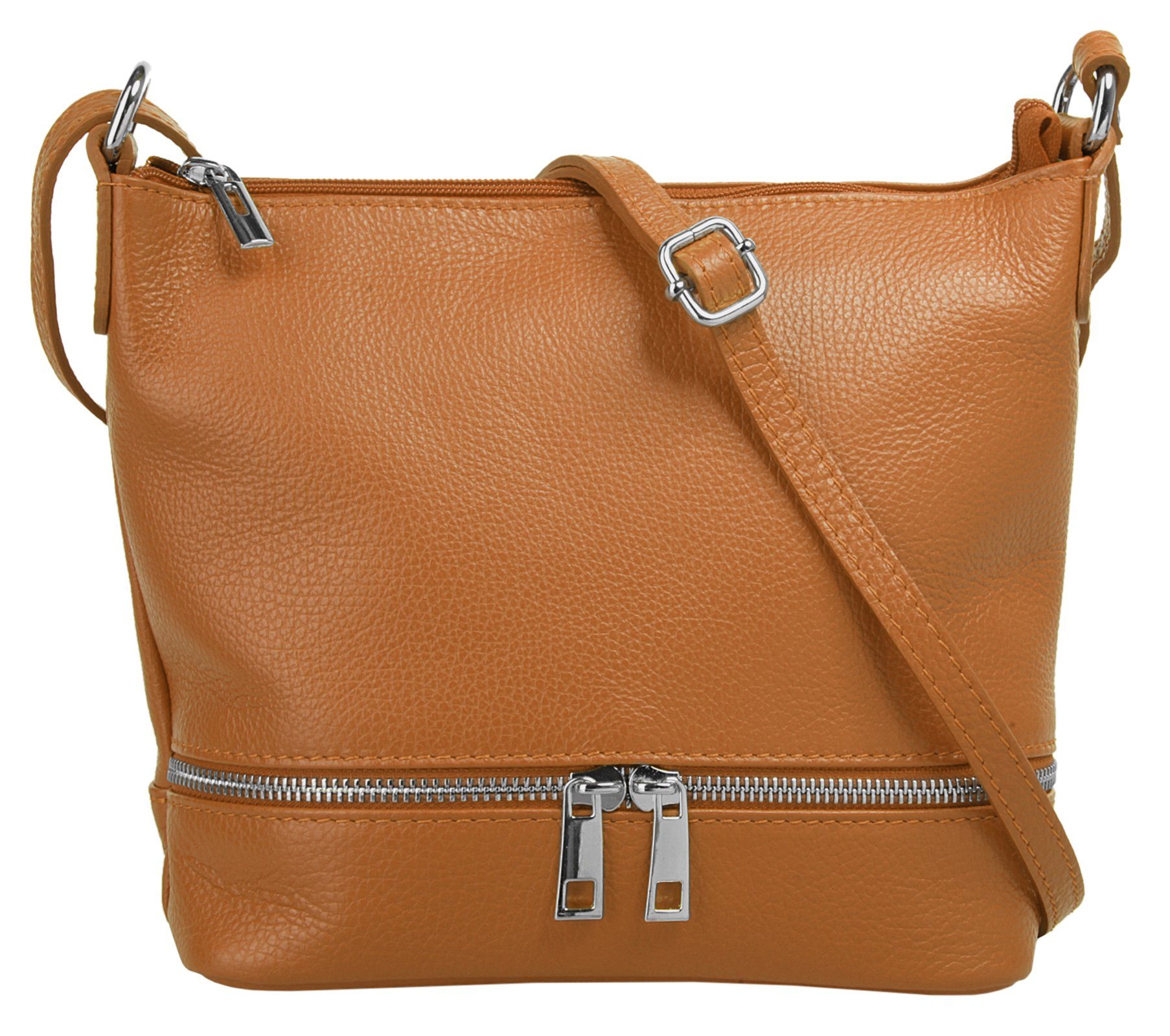 Cluty Umhängetasche, echt Leder, Made in günstig online kaufen
