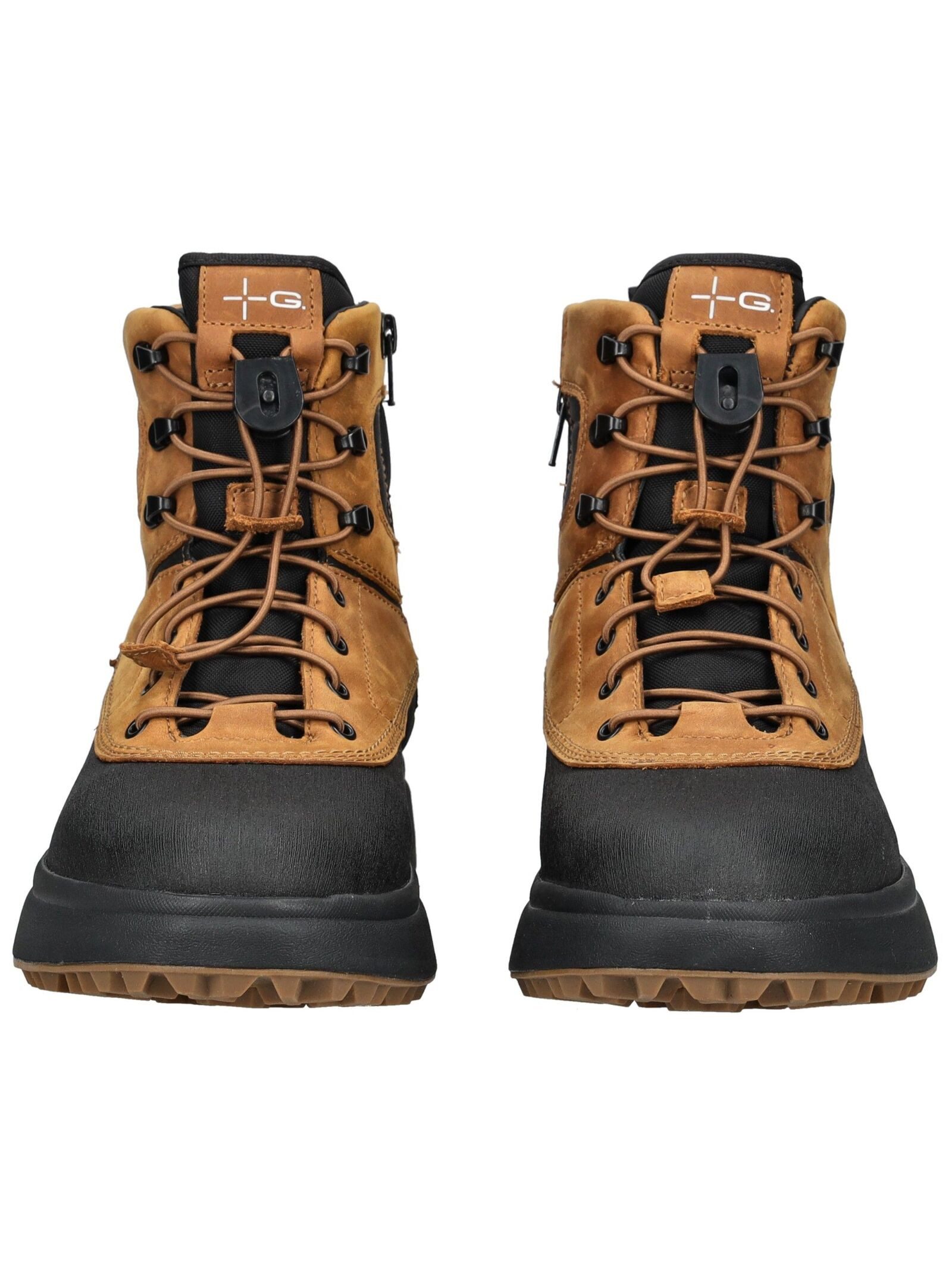 Geox Geox Stiefelette Leder/Textil Schnürstiefelette