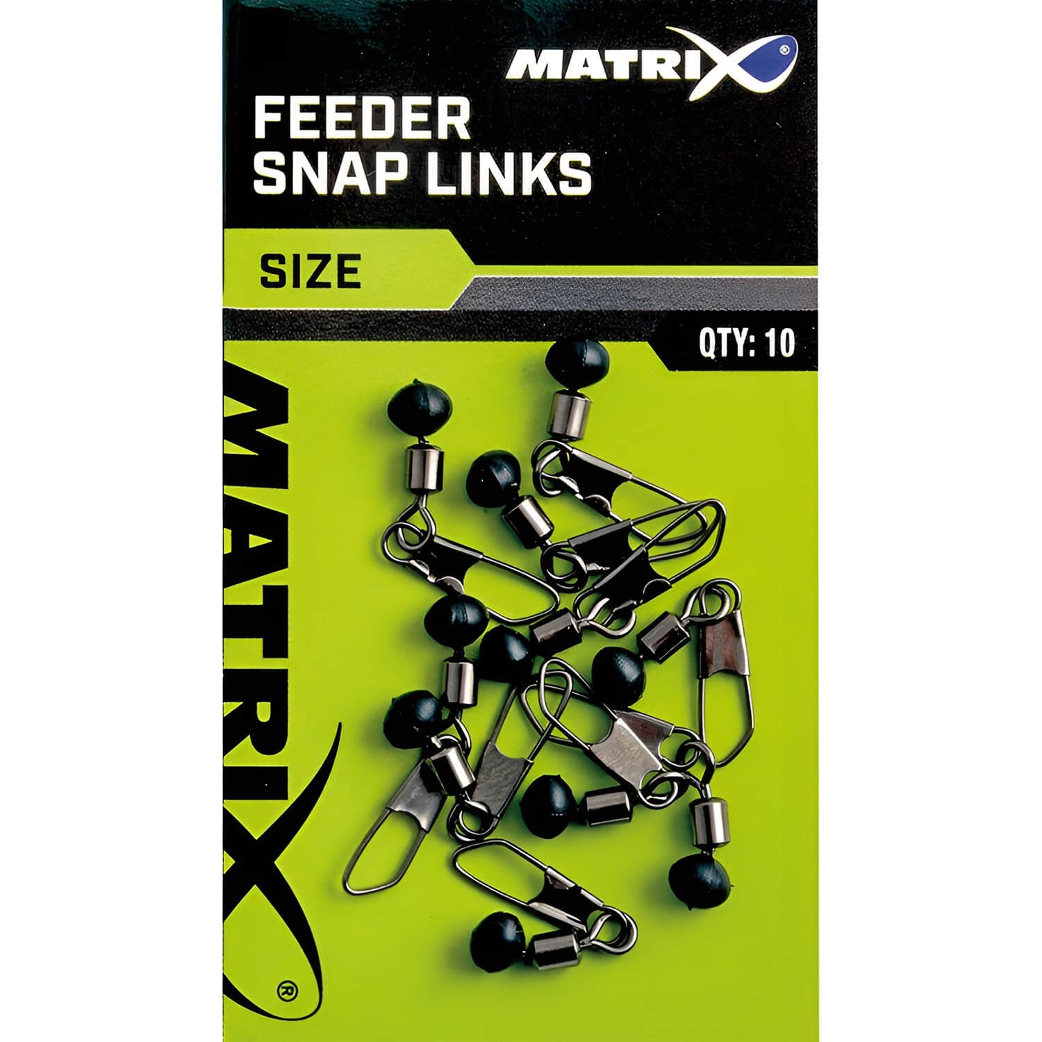 Fox Matrix Angelwirbel Matrix Futterkorb Halter Feeder Snap Links Wirbel, (10-St)