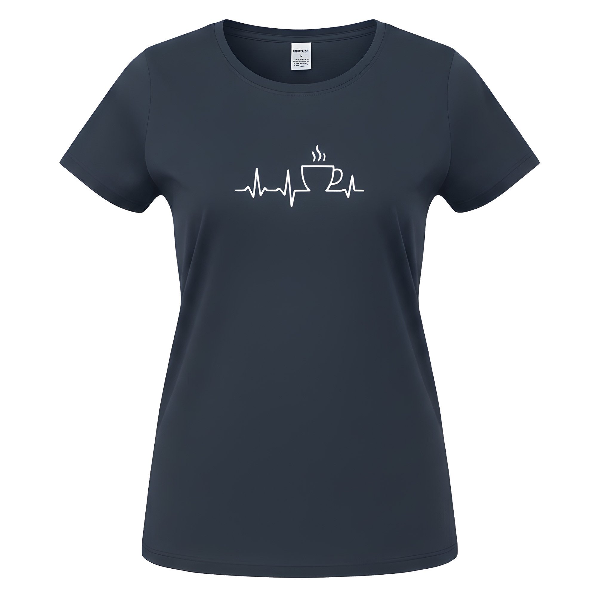 HERMKO Kurzarmshirt 701180055 T-Shirt 100% Bio-Baumwolle mit Druckmotiv hergestellt in EU