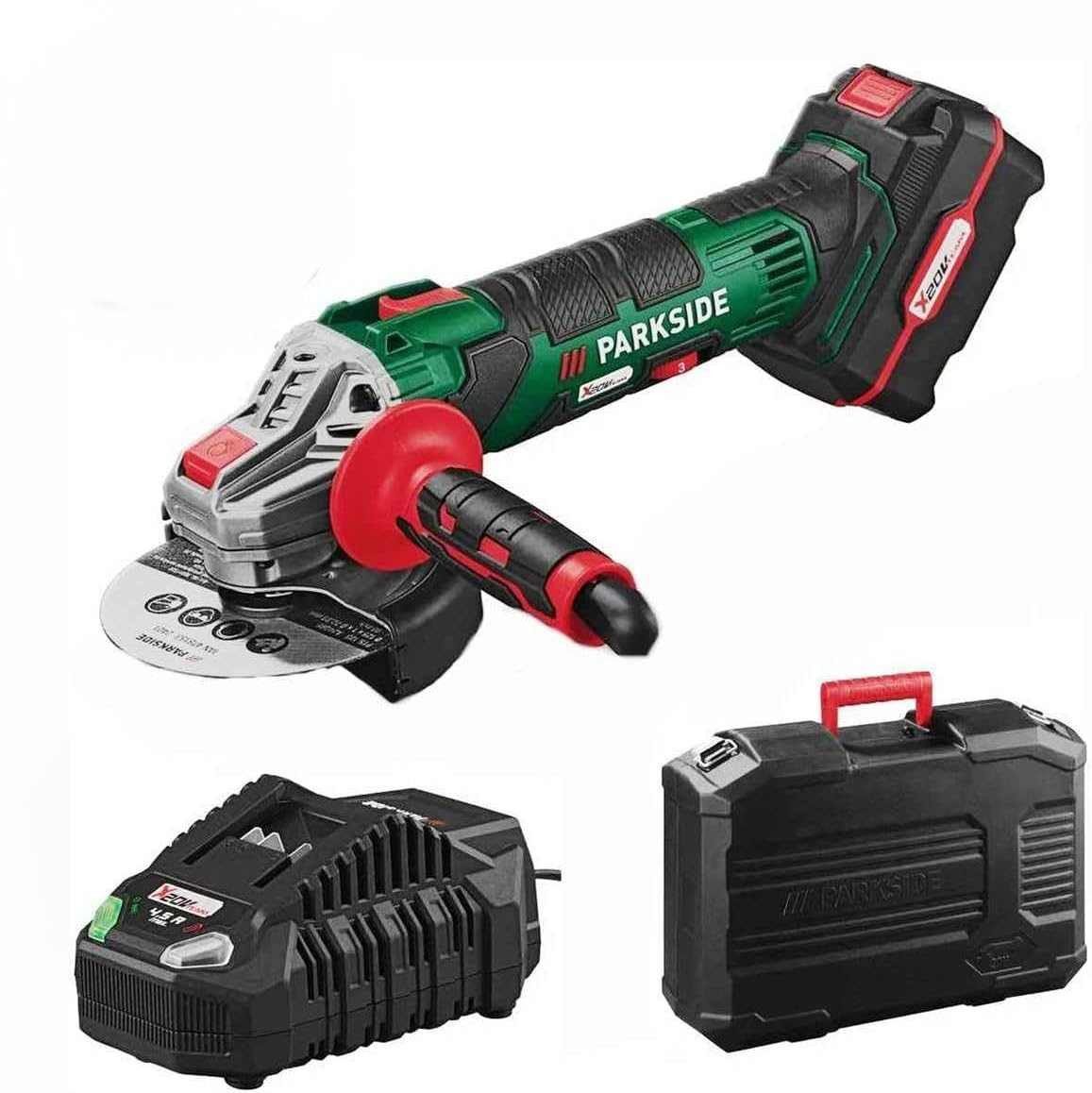 Parkside Akku-Winkelschleifer Akku-Winkelschleifer Flex PWSA 20-Li Akku 4.0 günstig online kaufen
