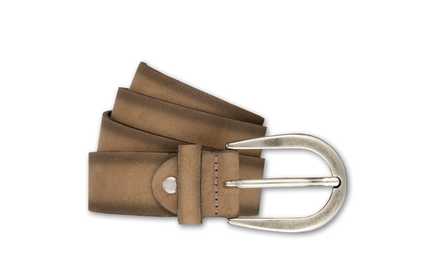 BERND GÖTZ Ledergürtel Ledergürtel mit dekorativer, flächiger Designschließ günstig online kaufen